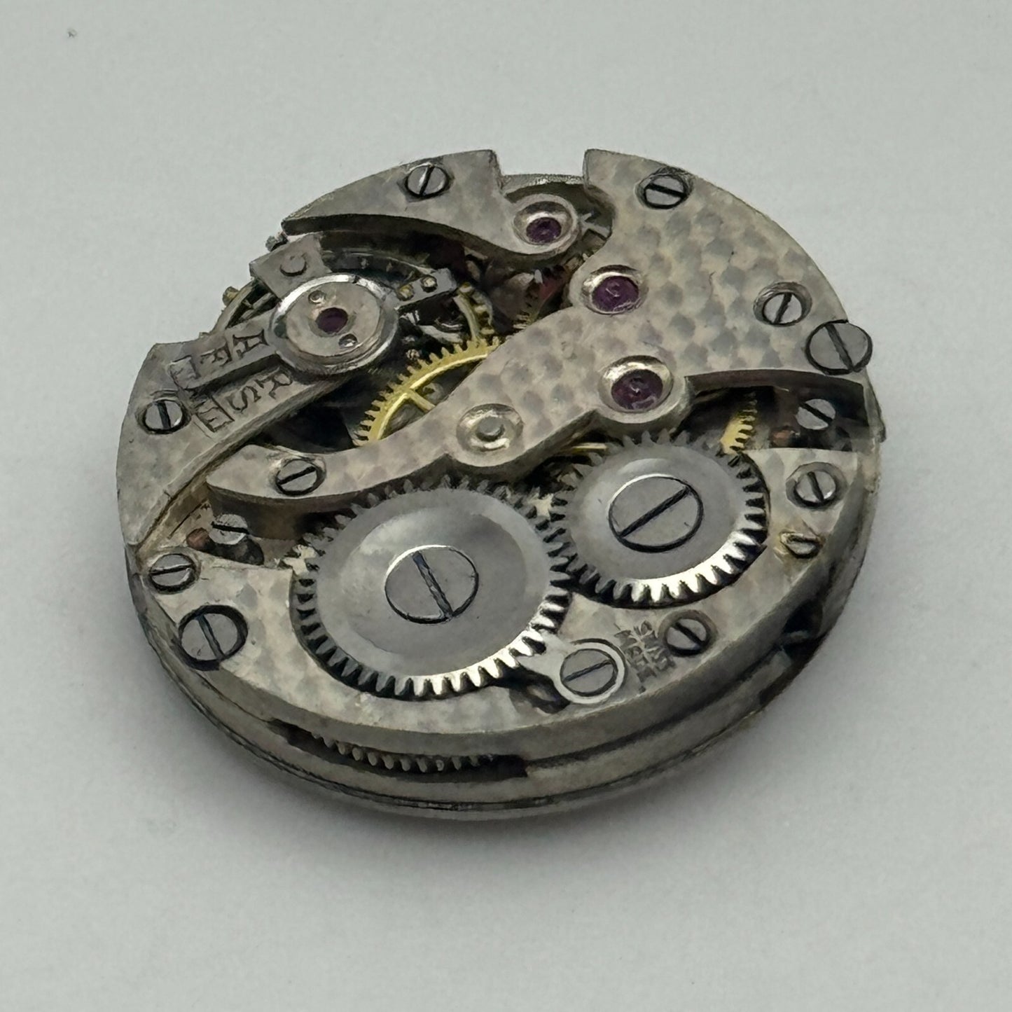 19.7mm Balance Ok Roman Numerals Swiss Bullseye Dial Trench Manual Wind PART