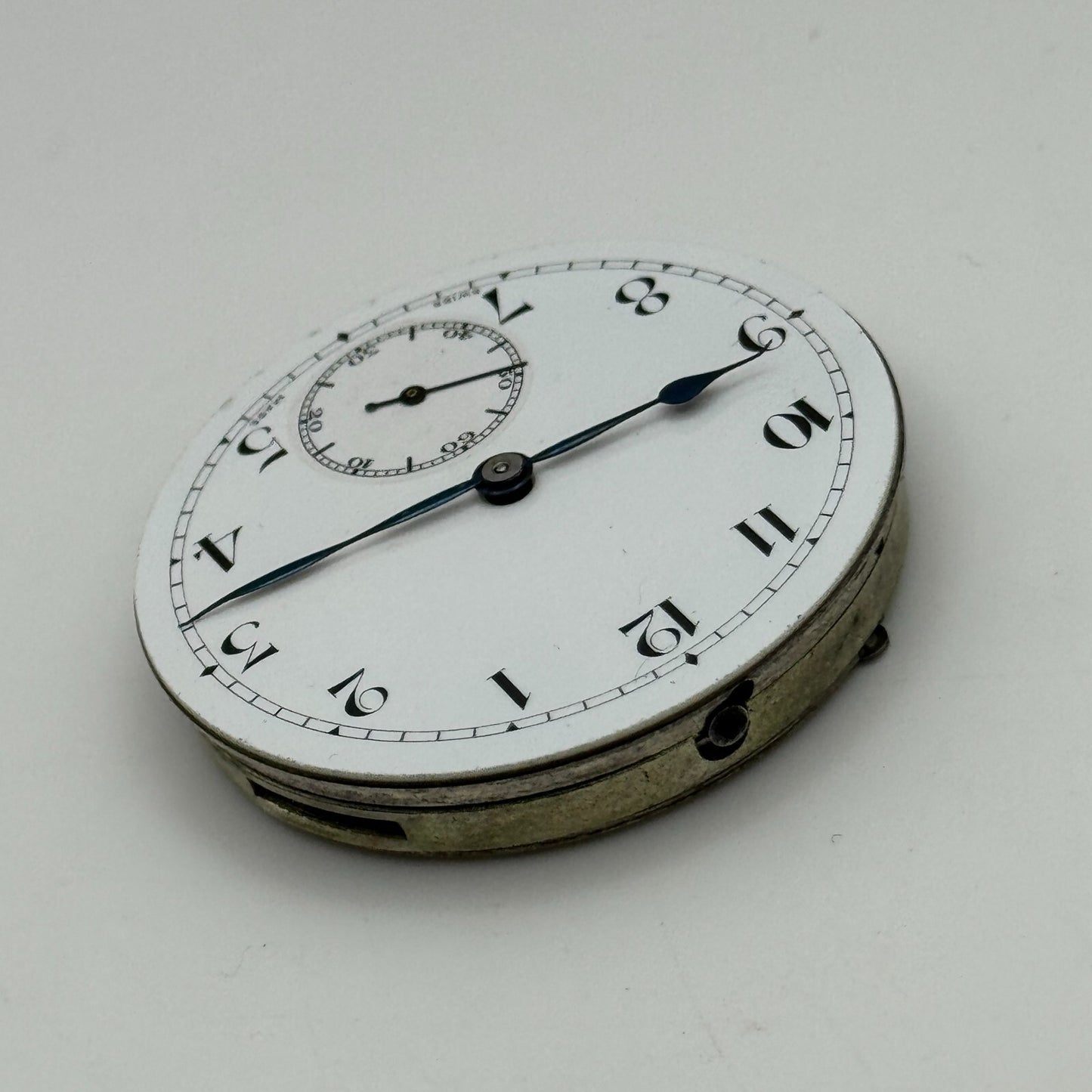 43mm Cyma Ref 919 Tavannes Open Face Balance Ok Pocket Watch Movement PARTS