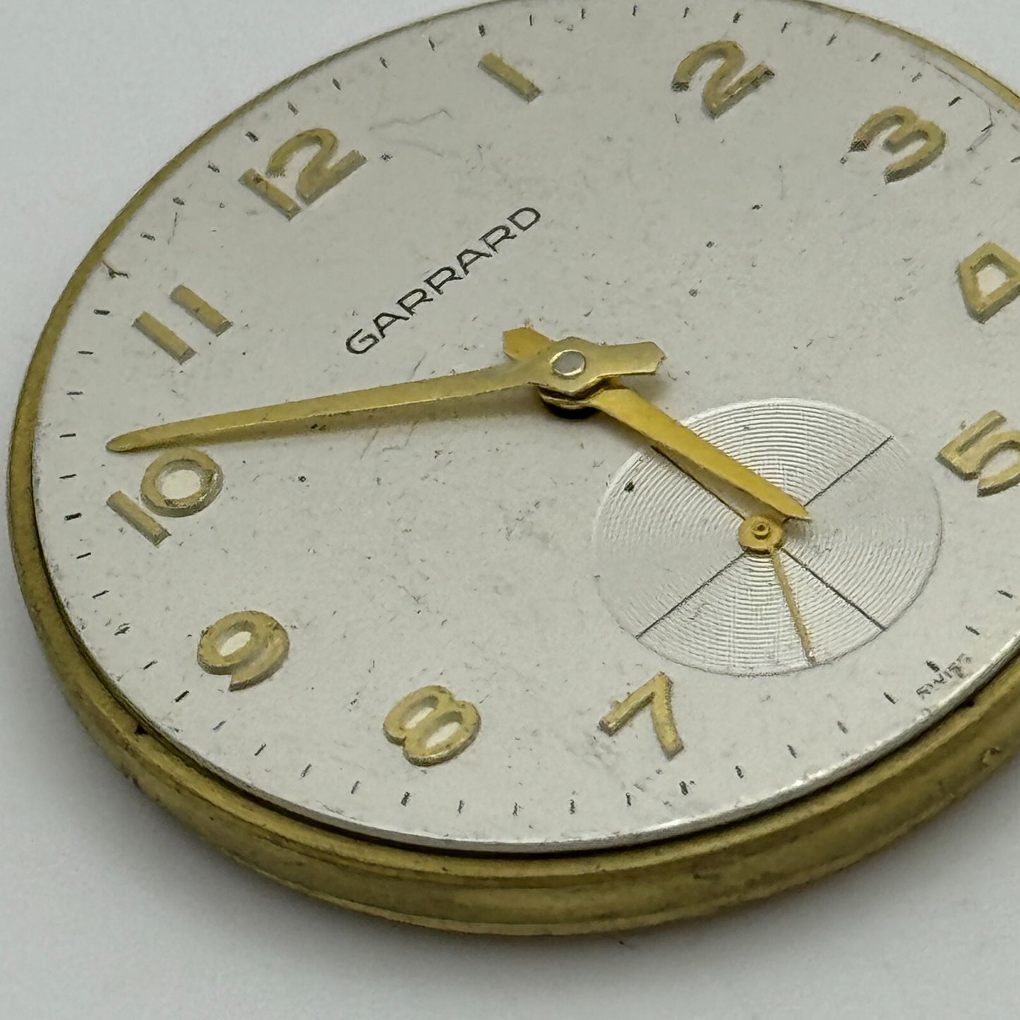 31.6mm Men's Garrard Unitas UT 6325 Manual Wind Swiss Watch Movement PARTS SPARE