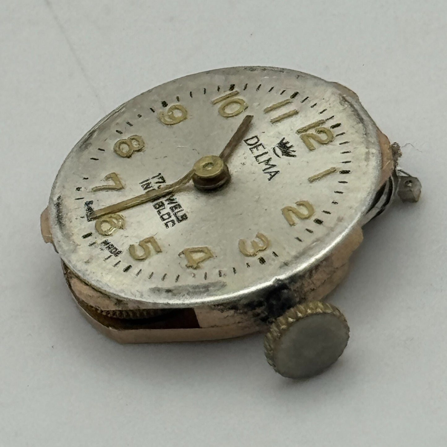 15.1mm Ladies Delma RAX Ronda 6061-21 Manual Wind Swiss Watch Movement PARTS