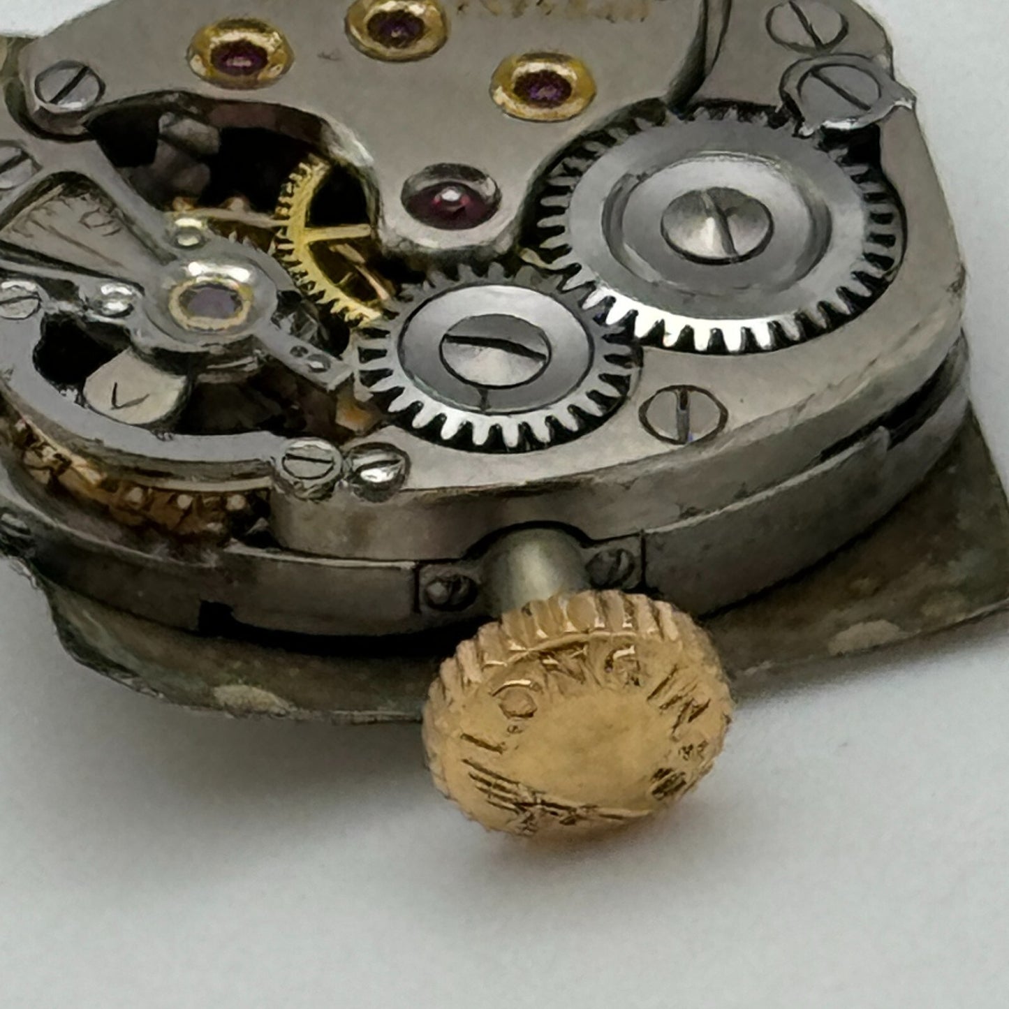 12.9mm Running 1947 Longines Turler Ladies Manual Wind Watch Movement PARTS