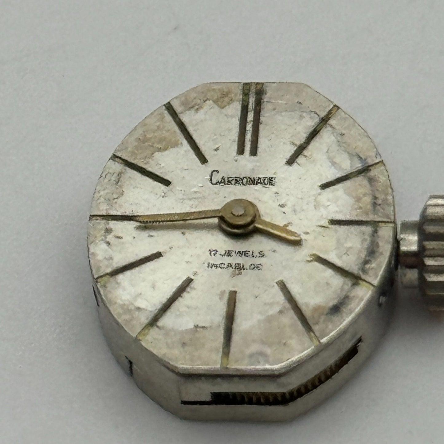 12.9mm Ladies Carronade AS 1977-2 A Schild Manual Wind Swiss Watch Movement PART