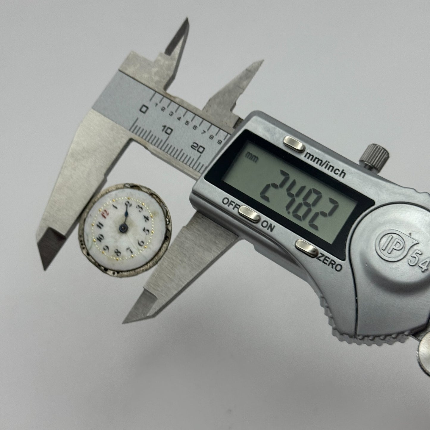 24.5mm Antique Cylinder Escapement Swiss Trench Watch Movement Manual Wind PARTS