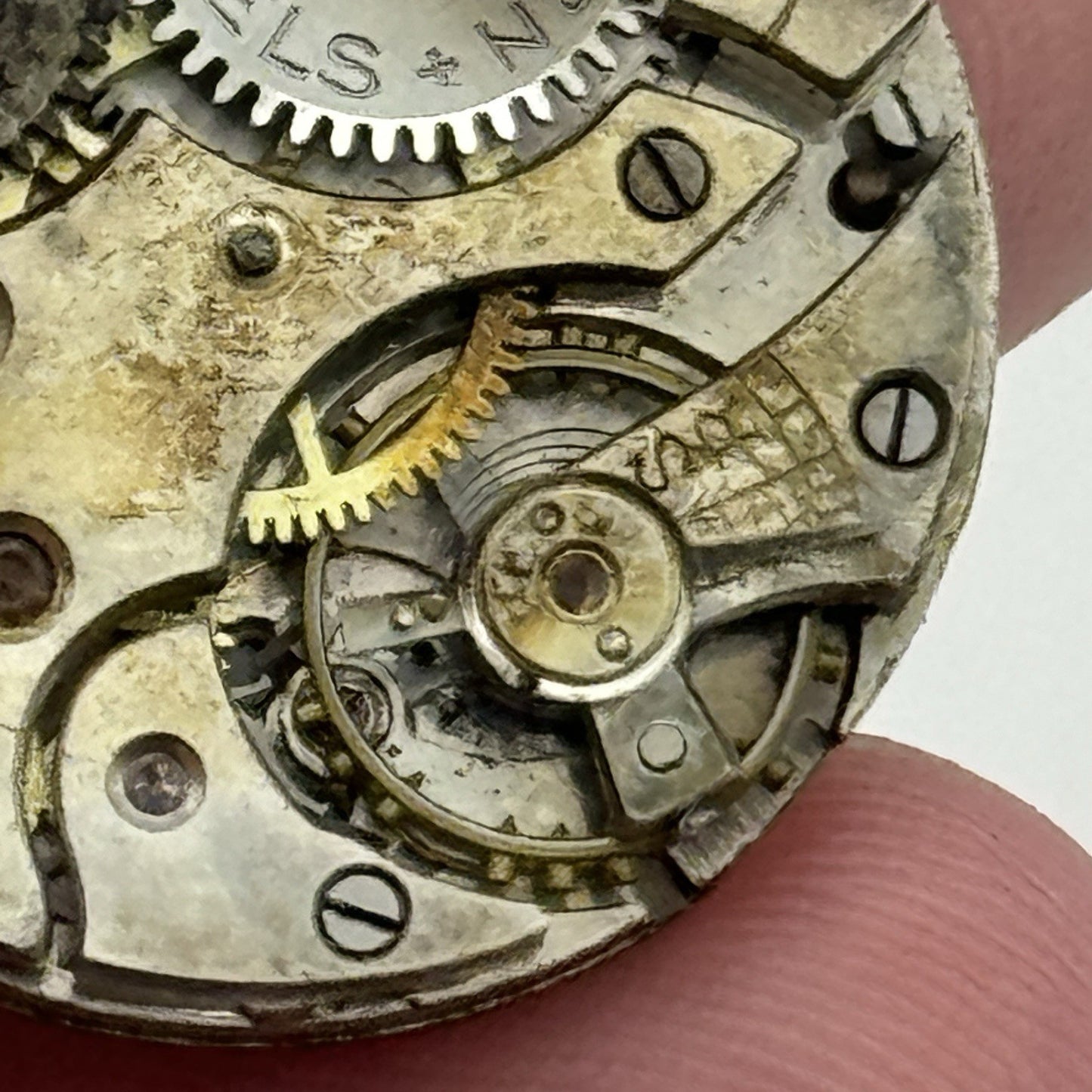 23.5mm ROLEX Rolwatco Unicorn 15 Jewels Vintage Watch Movement PARTS SPARES
