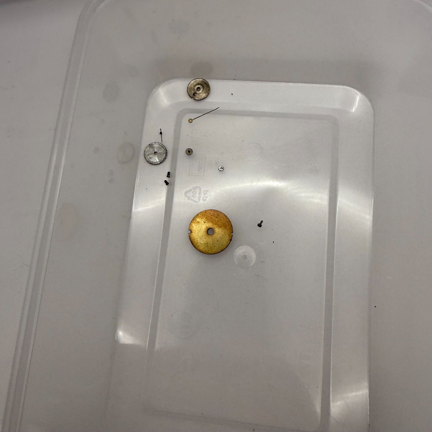 29.6mm Antique Omega 8760 Artis Manual Wind Watch Movement PARTS REPAIR