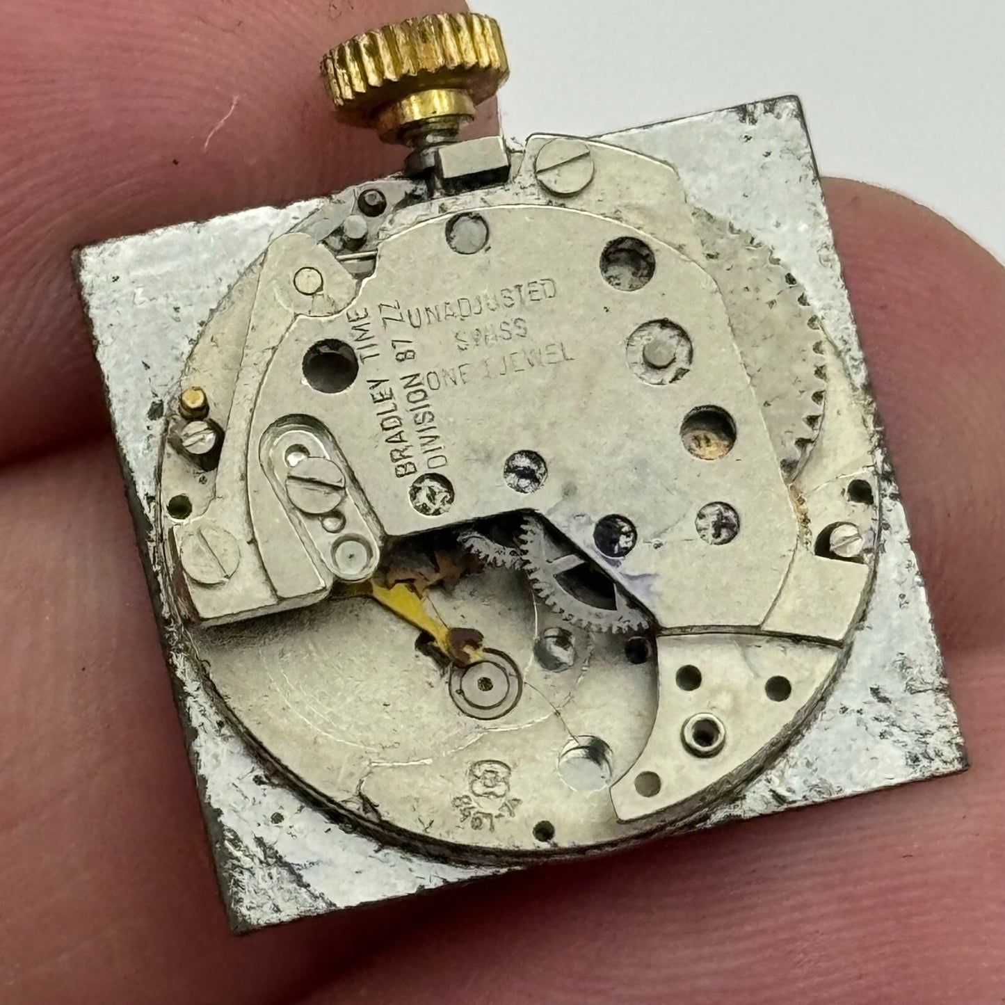 19.7mm Walt Disney EB 8461-74 Manual Wind Swiss Watch Movement PARTS SPARES
