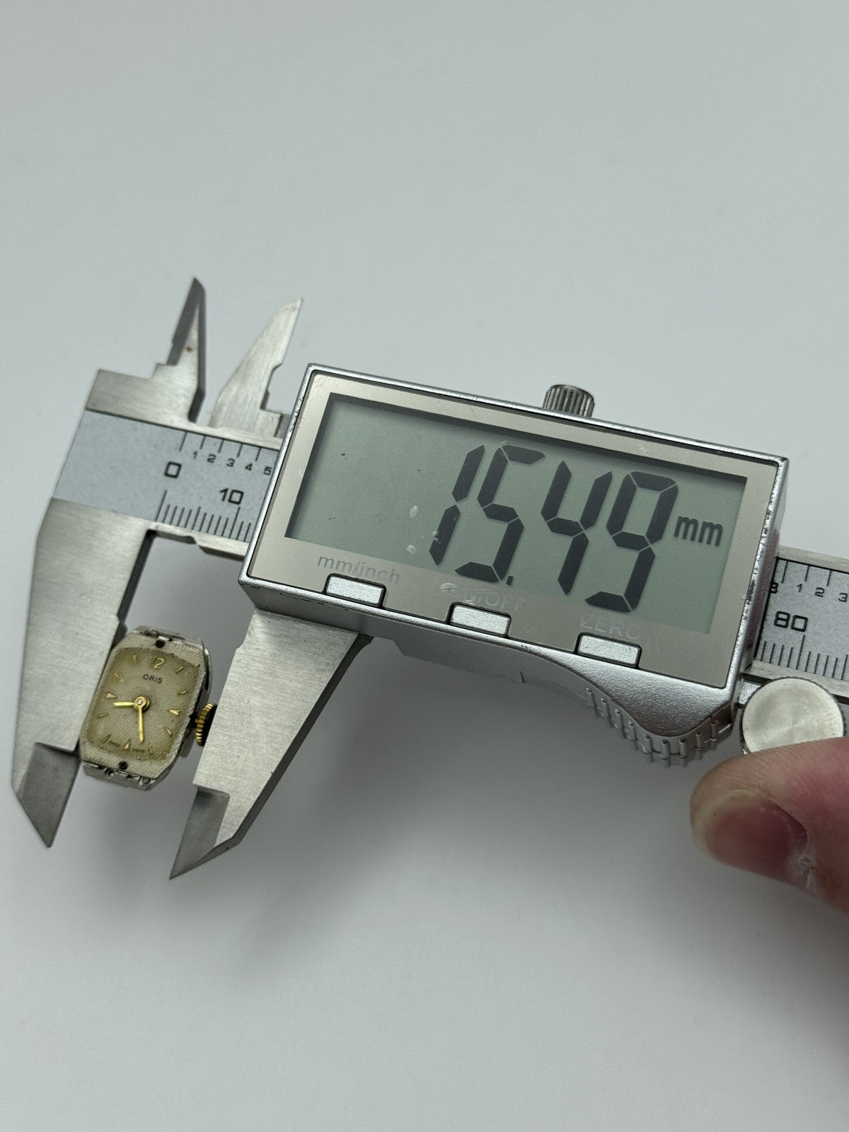 12.8mm Vintage Oris Cal 410 Manual Wind Swiss Watch Movement PARTS REPAIR