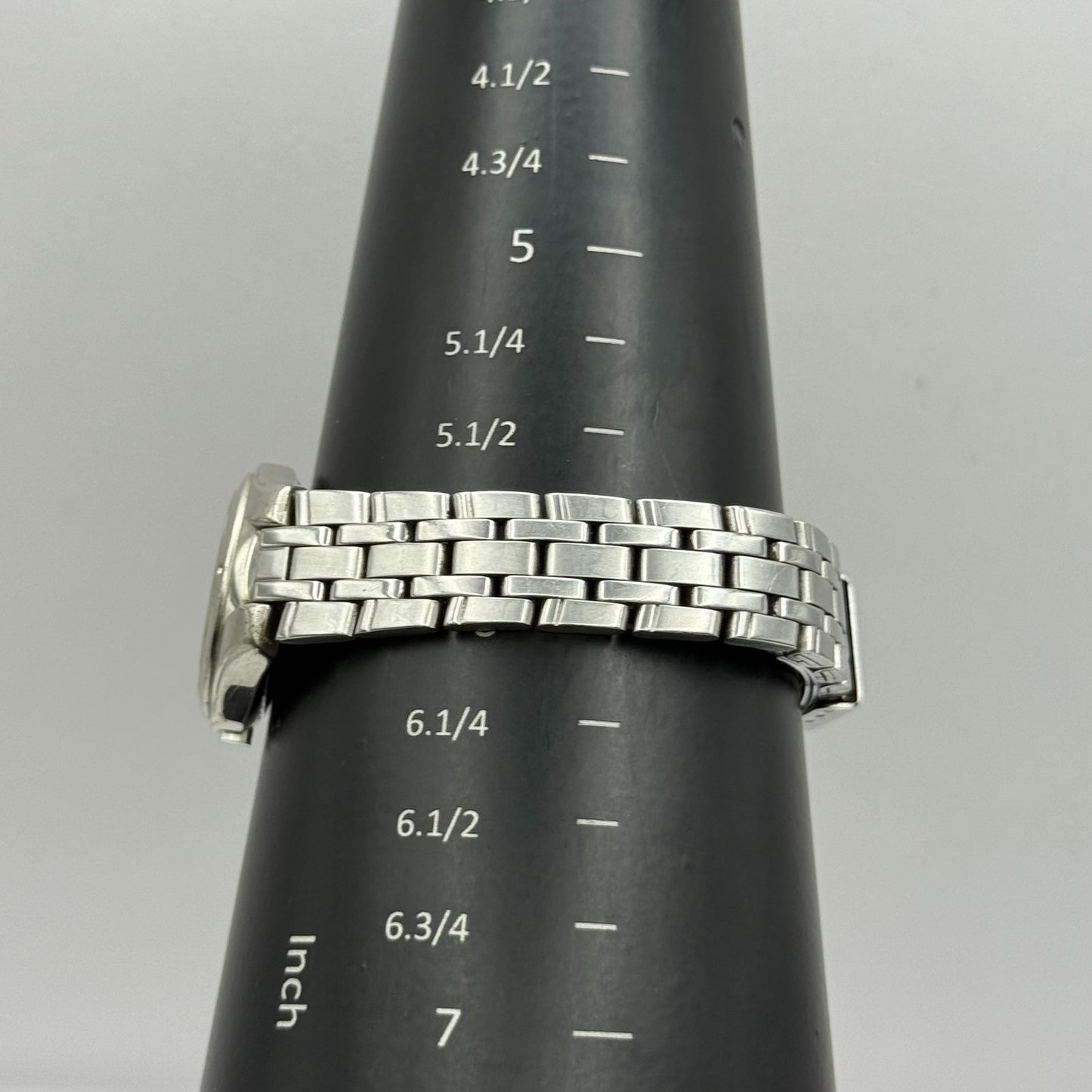 Lorus Lumibrite Ladies Quartz Watch Date Dial Silver Tone Bracelet Working 25mm