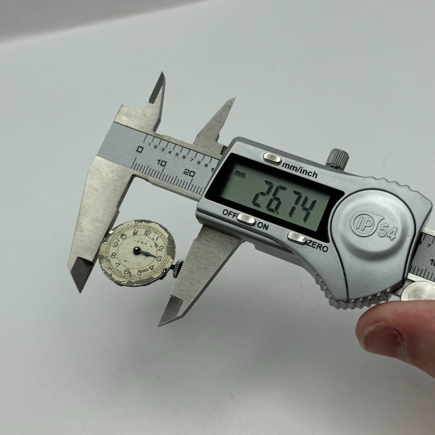 23.6mm Men's Uba Marvel Importing Corporation Manual Wind Watch Movement PARTS