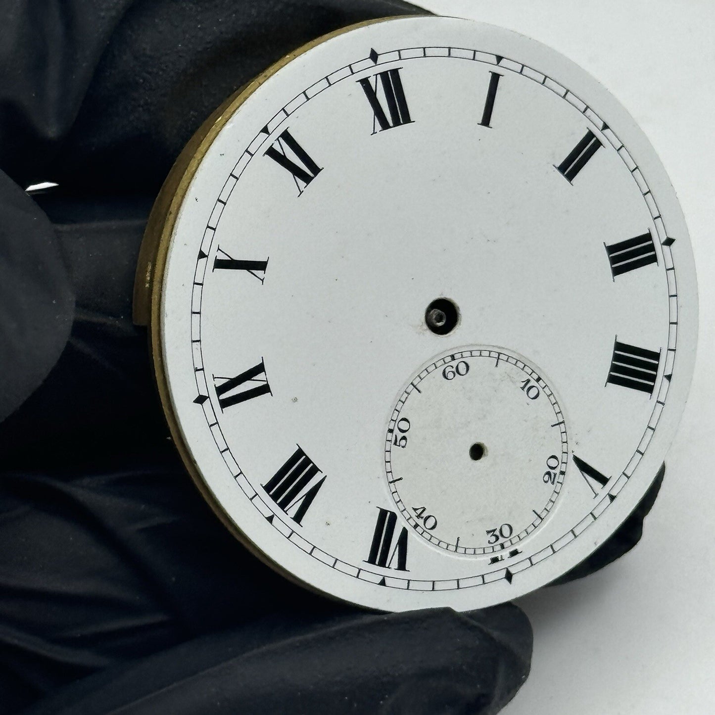 43.1mm Rotherham & Sons Quality Partial Pocket Watch Movement FOR PARTS Restore