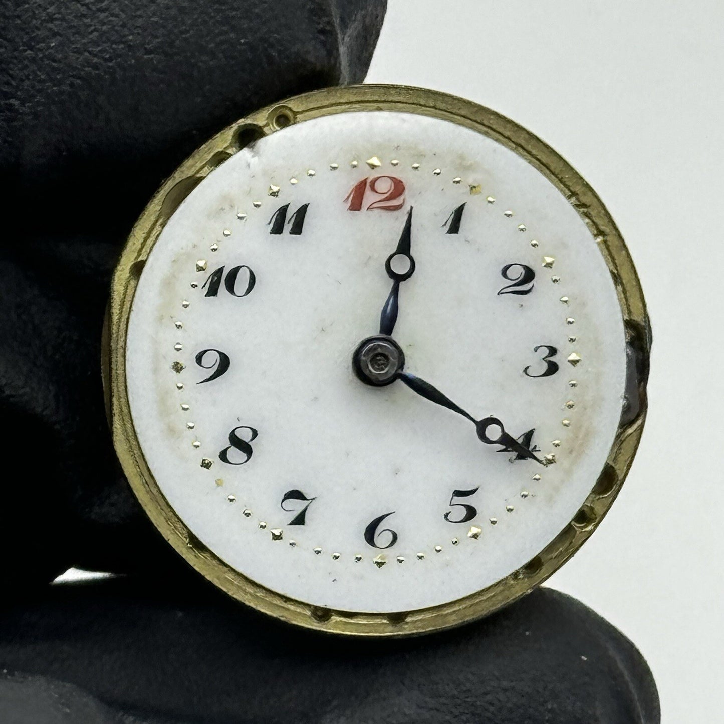 23.6mm Stauffer S S & Co Balance Intact Good Quality Watch Movement Parts Repair