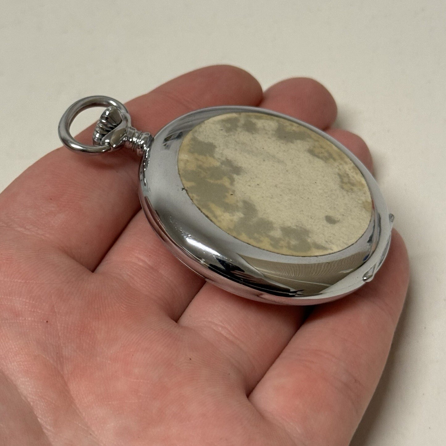 49mm Vintage Dowel NEW OLD STOCK Open Face Sub Seconds Pocket Watch TO SERVICE