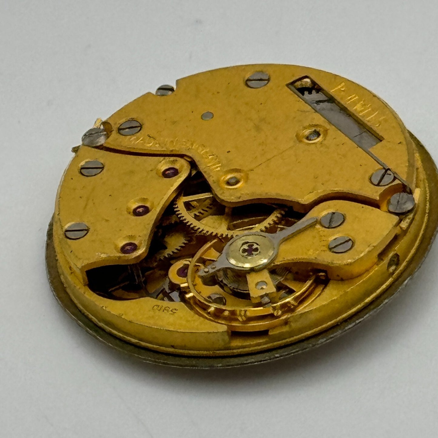 26.6mm Men's Smiths De Luxe Cal 5910 Manual Wind Vintage Watch Movement PARTS