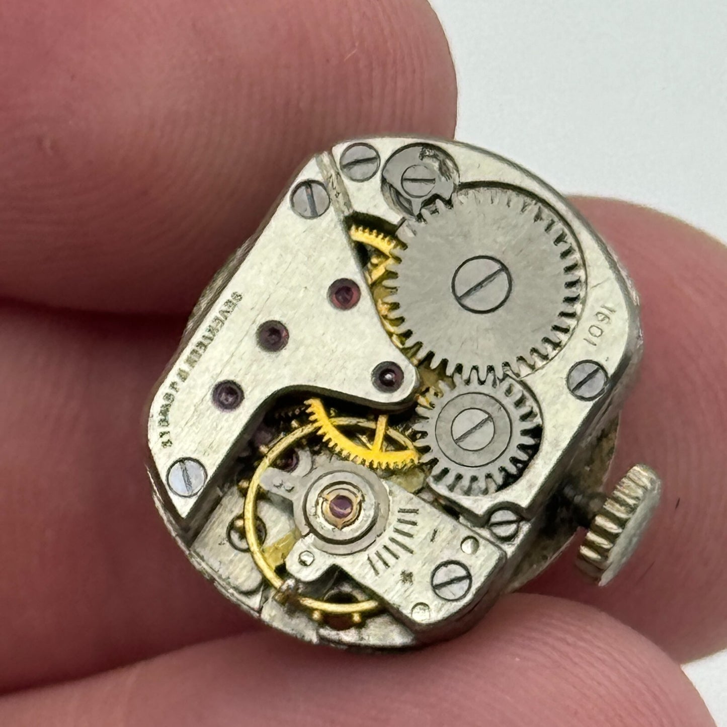 13.5mm Ladies Running Sekonda Slava Cal 1601 Vintage Soviet Watch Movement PARTS