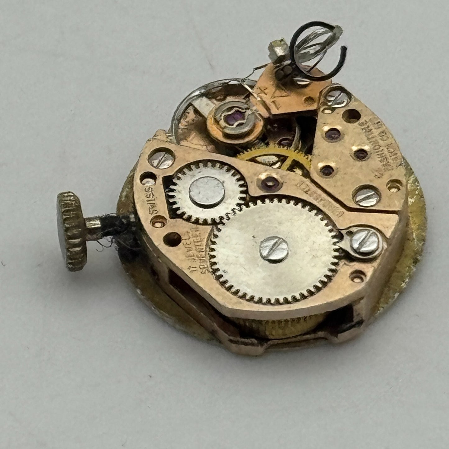 15.1mm Ladies Delma RAX Ronda 6061-21 Manual Wind Swiss Watch Movement PARTS