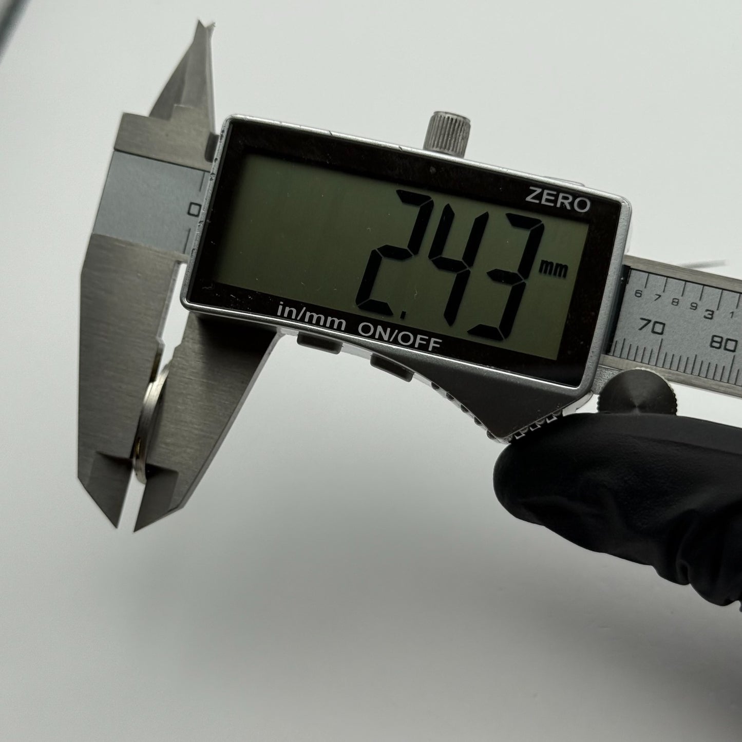 Jaeger Le Coultre 895 Thin Watch Movement Square Dial Vintage Parts Repair 21mm