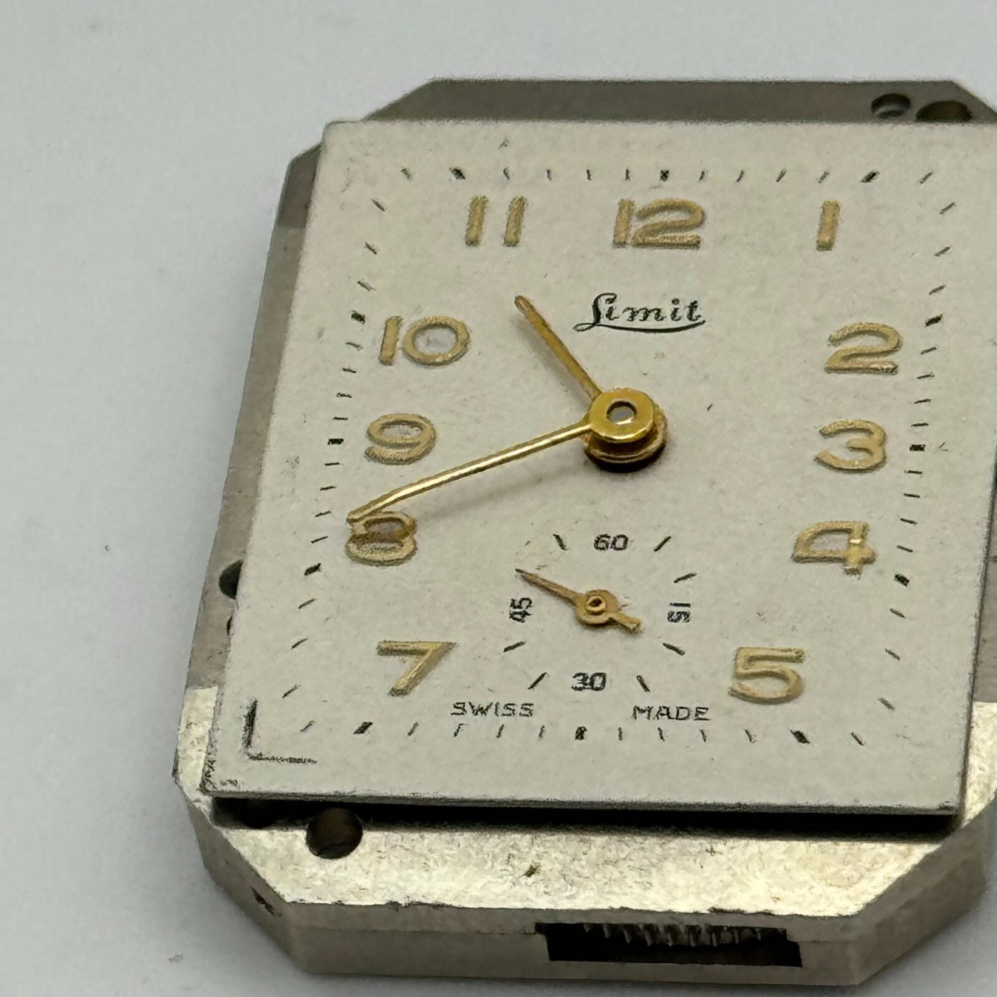 20.6mm Running Limit Revue 54 High Grade Tank Watch Movement Manual Wind PARTS