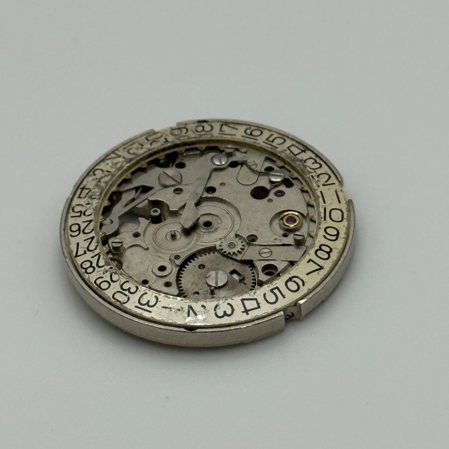 Felsa F4019 Watch Movement Automatic Vintage Partial For Parts Or Repair 26.3mm