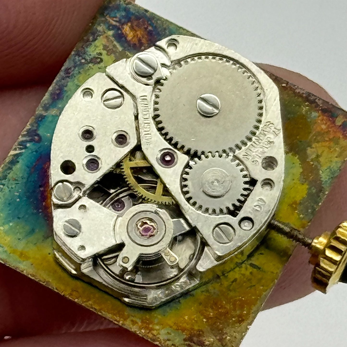 19.5mm Running Mickey Mouse Bradley Walt Disney RAX 6061-21 Watch Movement PARTS