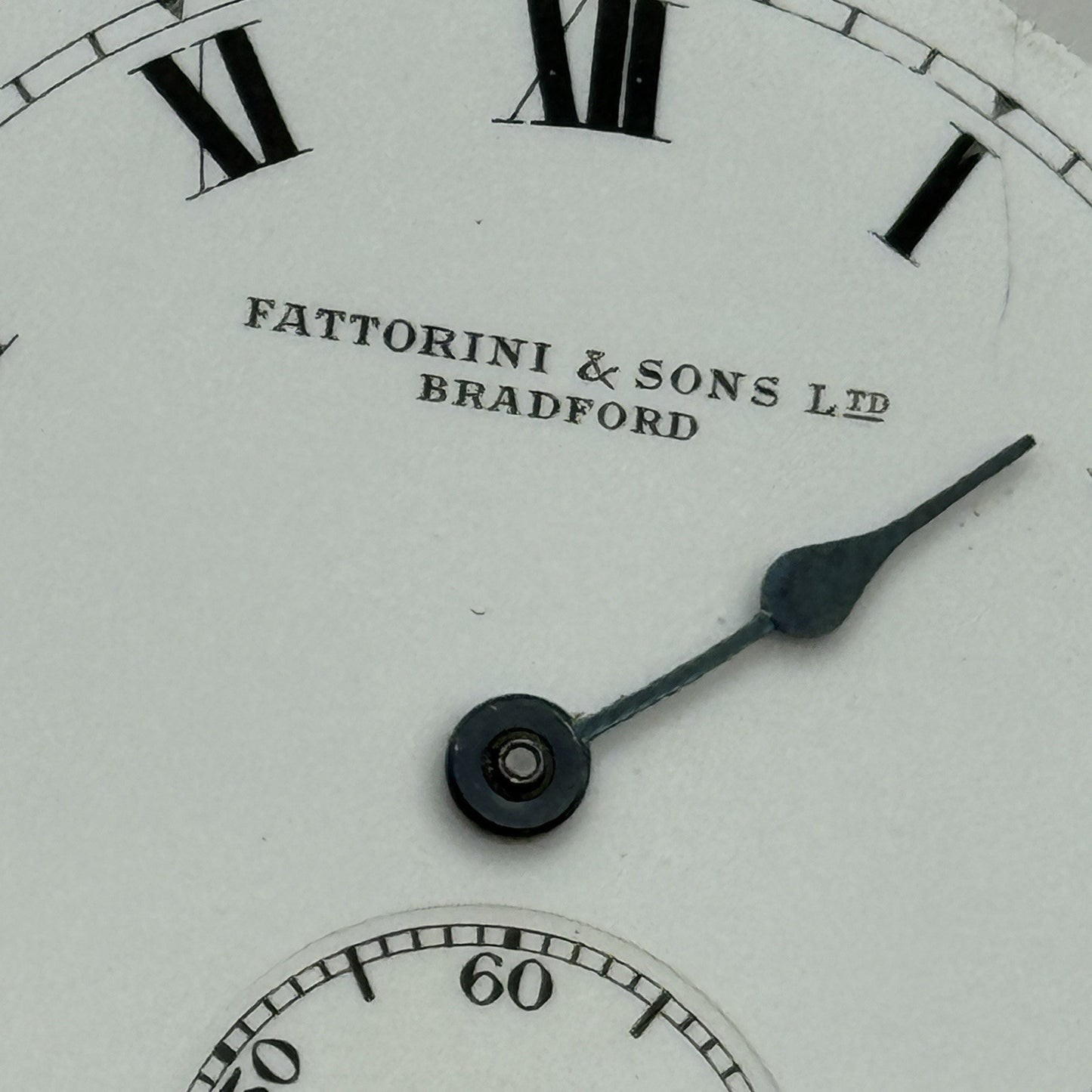 43mm Cyma 999 Fattorini & Sons Bradford Open Face Pocket Watch Movement PARTS