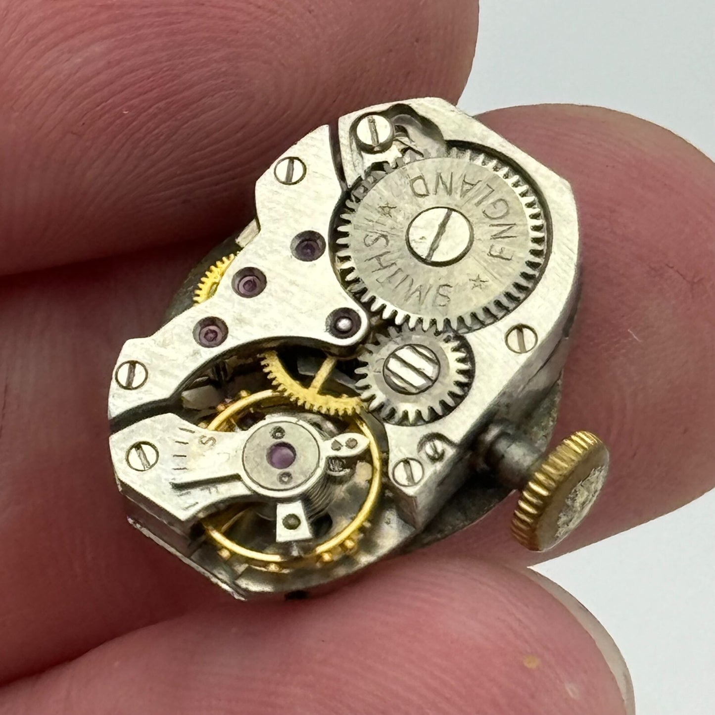 12.7mm Ladies Smiths England Manual Wind Watch Movement Vintage PARTS SPARES