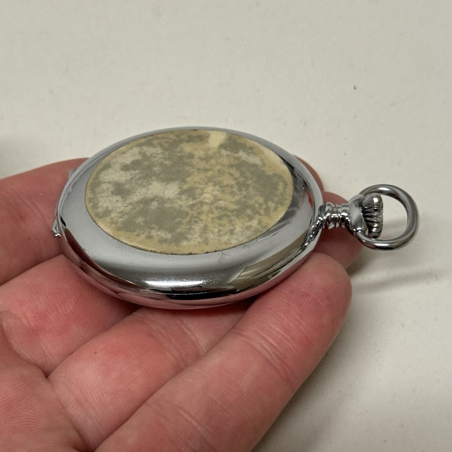 50mm Vintage Dowel NEW OLD STOCK Open Face Sub Seconds Pocket Watch TO SERVICE