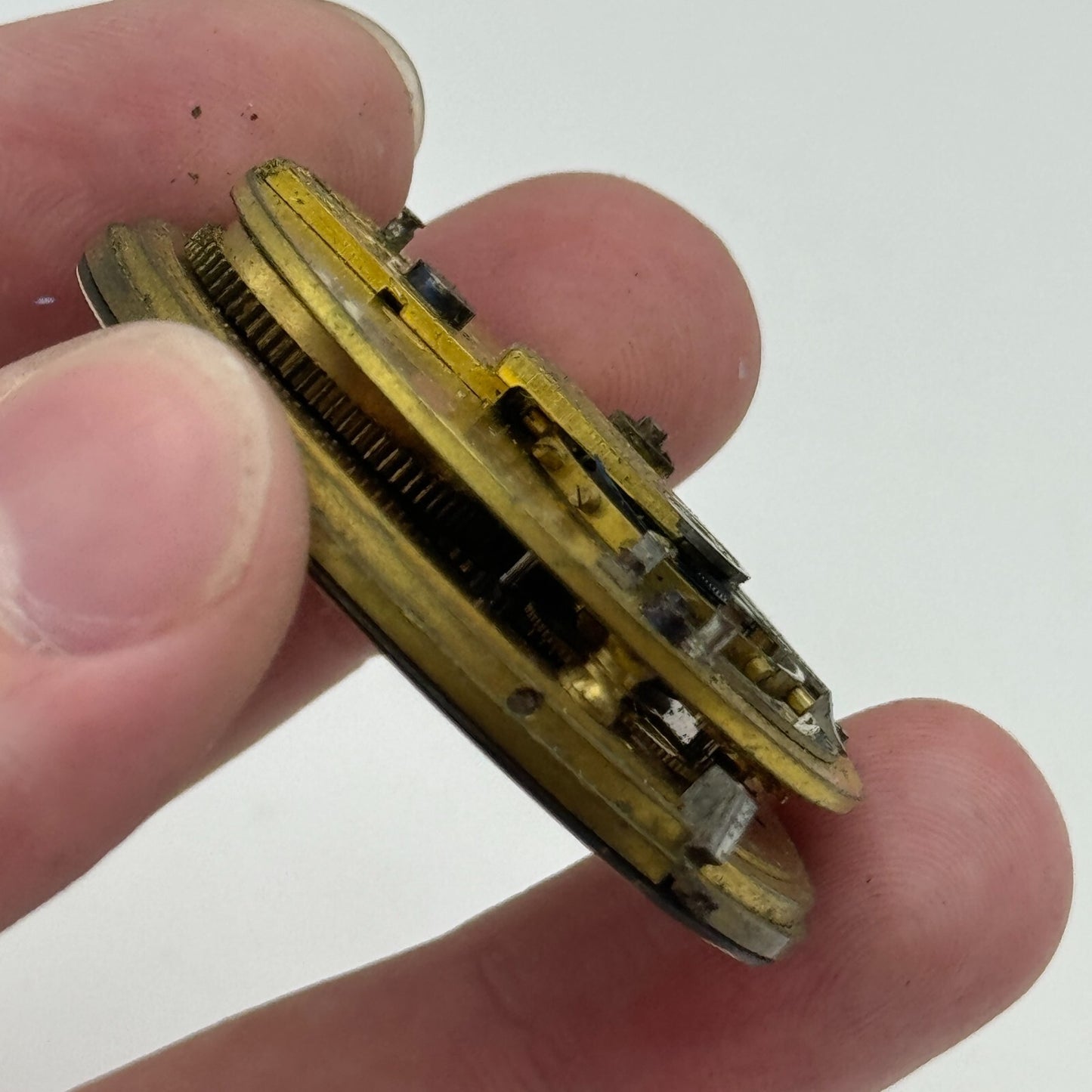 44.6mm Antique J G Graves Sheffield English Express Lever Pocket Watch Movement