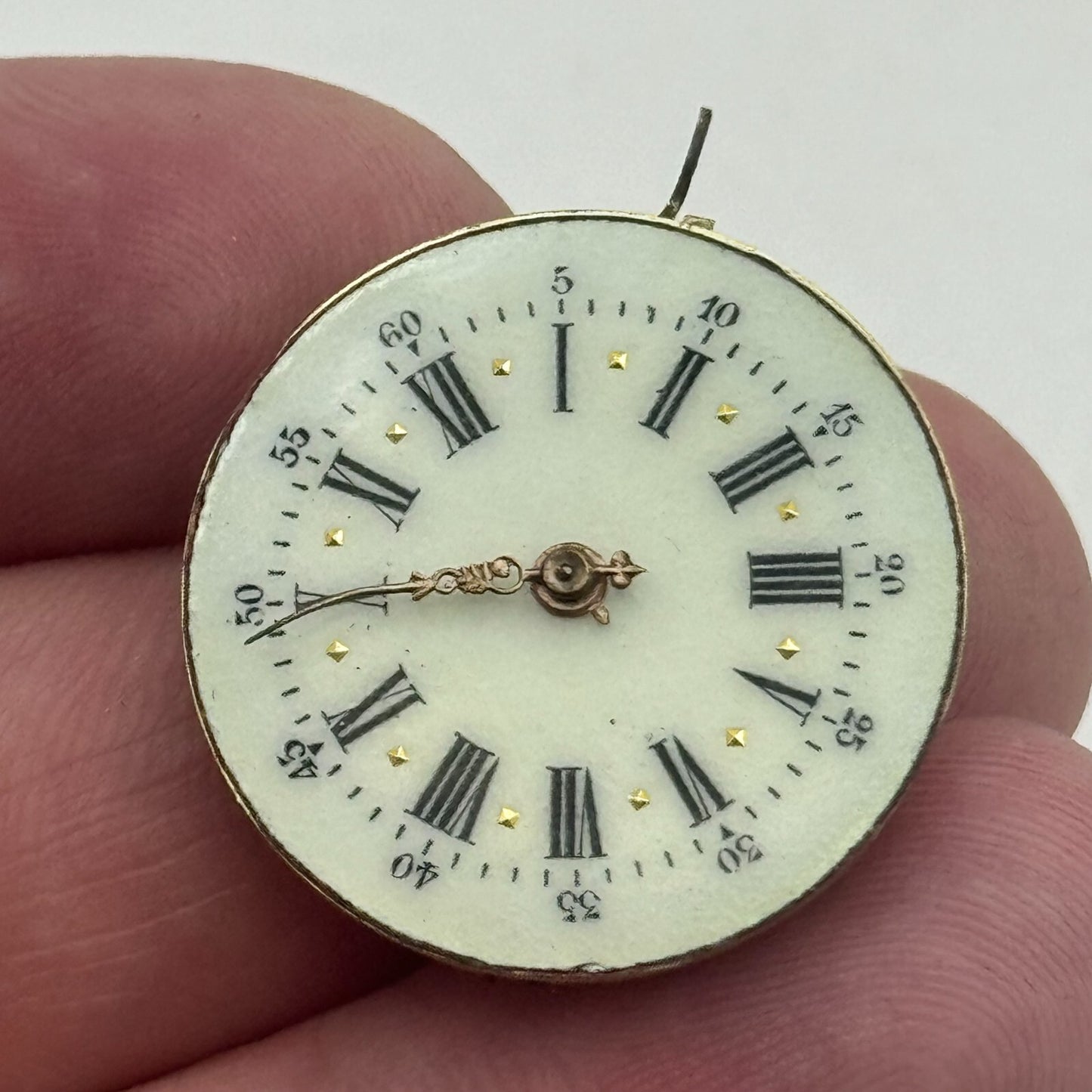 24.9mm Unidentified High Grade Manual Wind Watch Movement Vintage PARTS SPARES