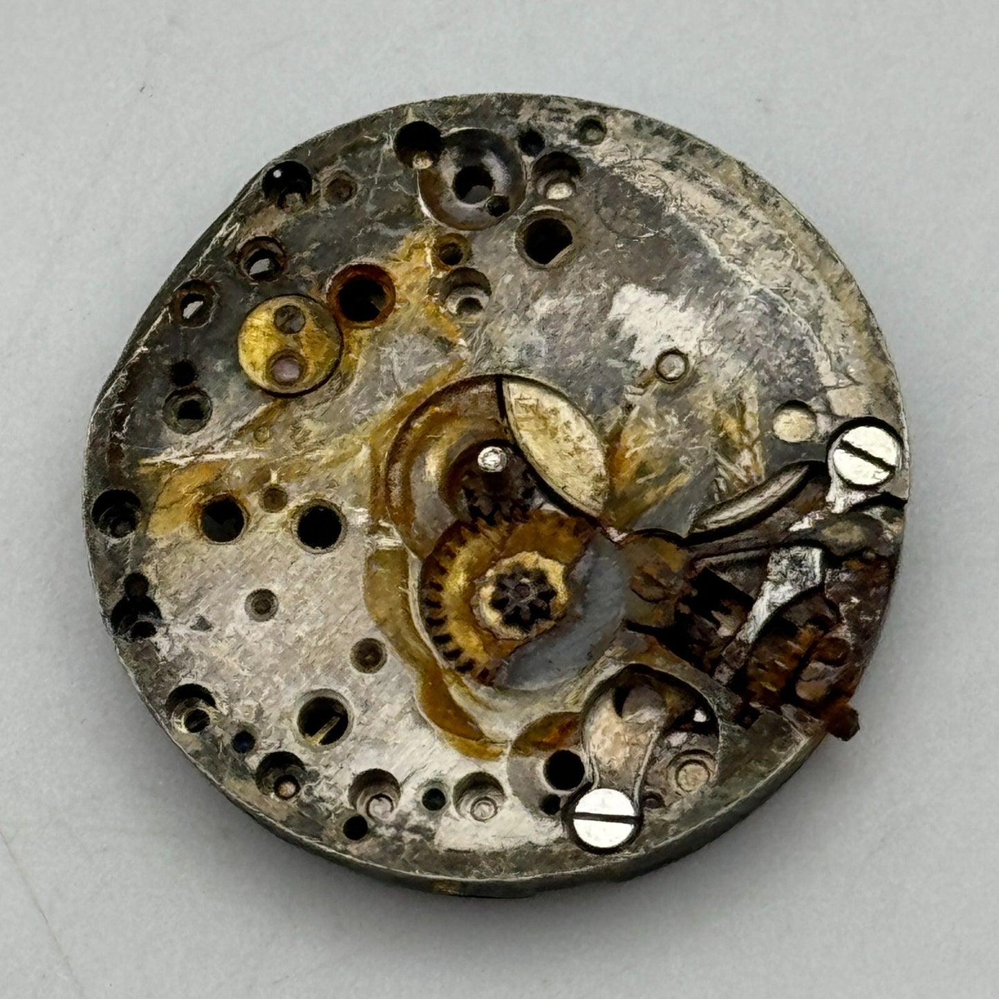 23.6mm AS 489 A Schild Balance Intact Manual Wind Swiss Watch Movement PARTS