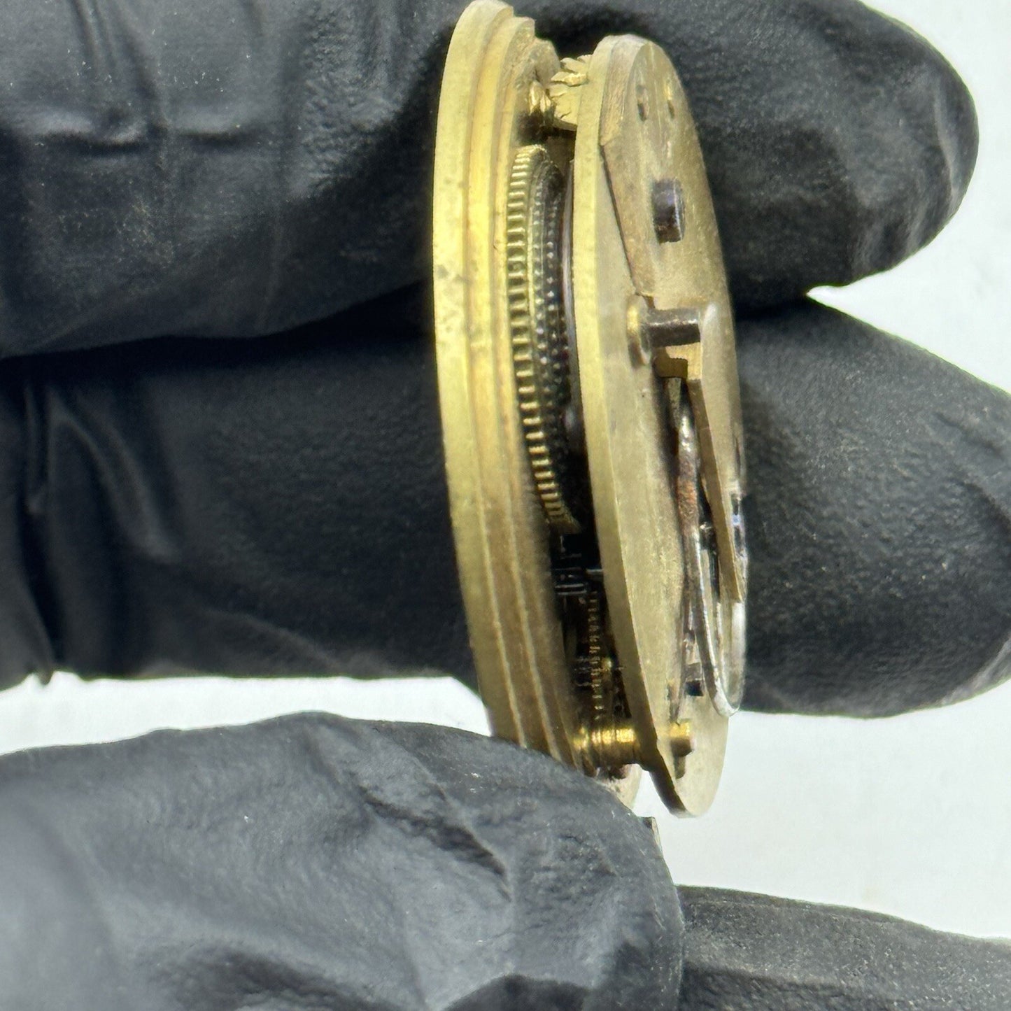 37.5mm C Mason Canterbury Fusee No Chain Pocket Watch Movement FOR PARTS