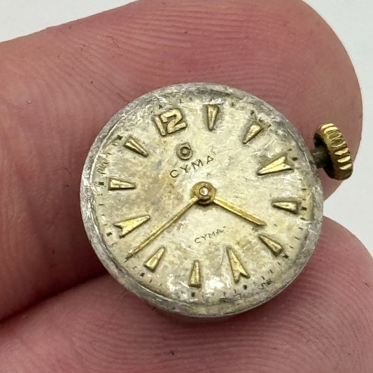 11.6mm Ladies Cyma Tavannes 434K Swiss Manual Wind Watch Movement PARTS SPARES