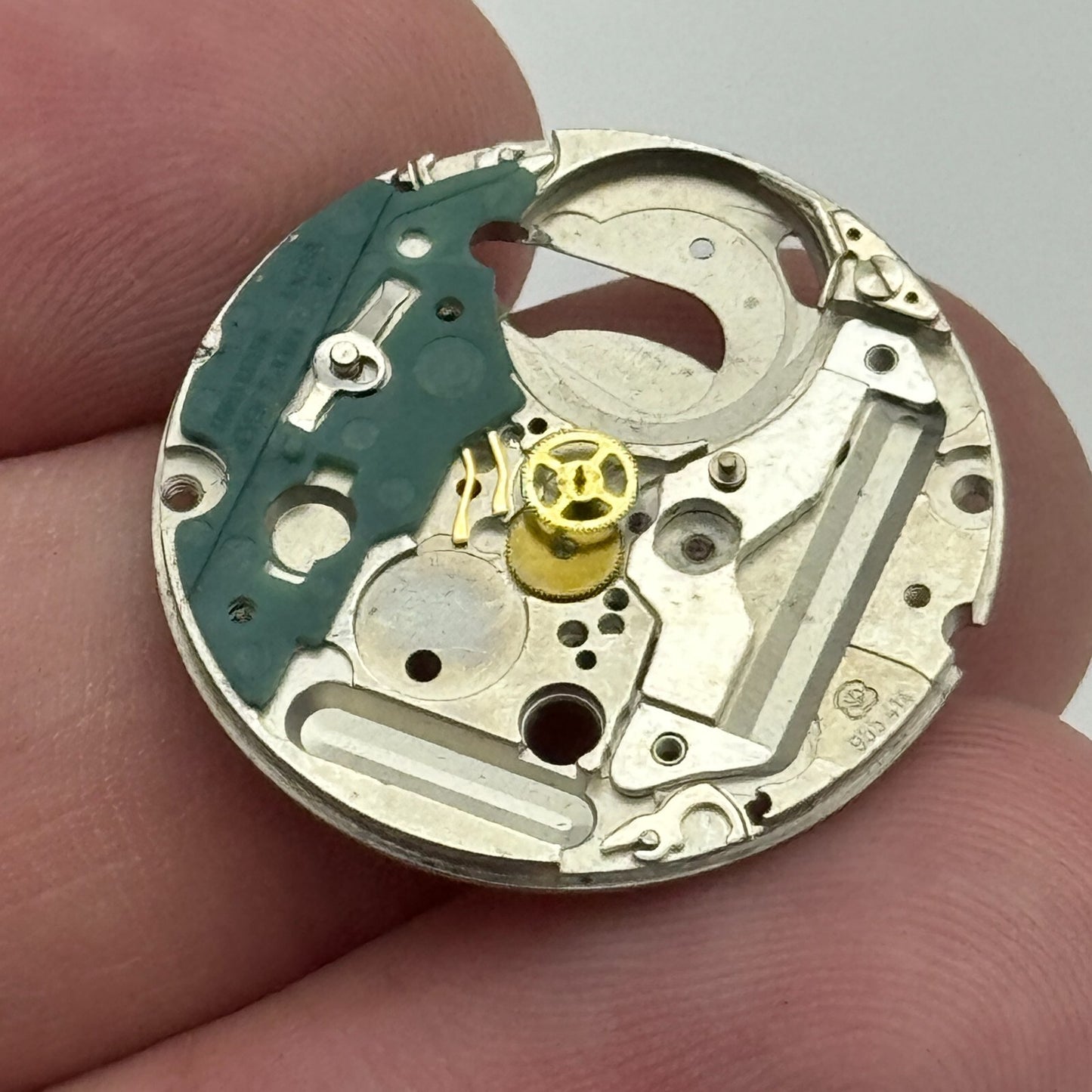 23.8mm ETA 955.414 Swiss 7 Jewels Quartz Partial Watch Movement Vintage PARTS