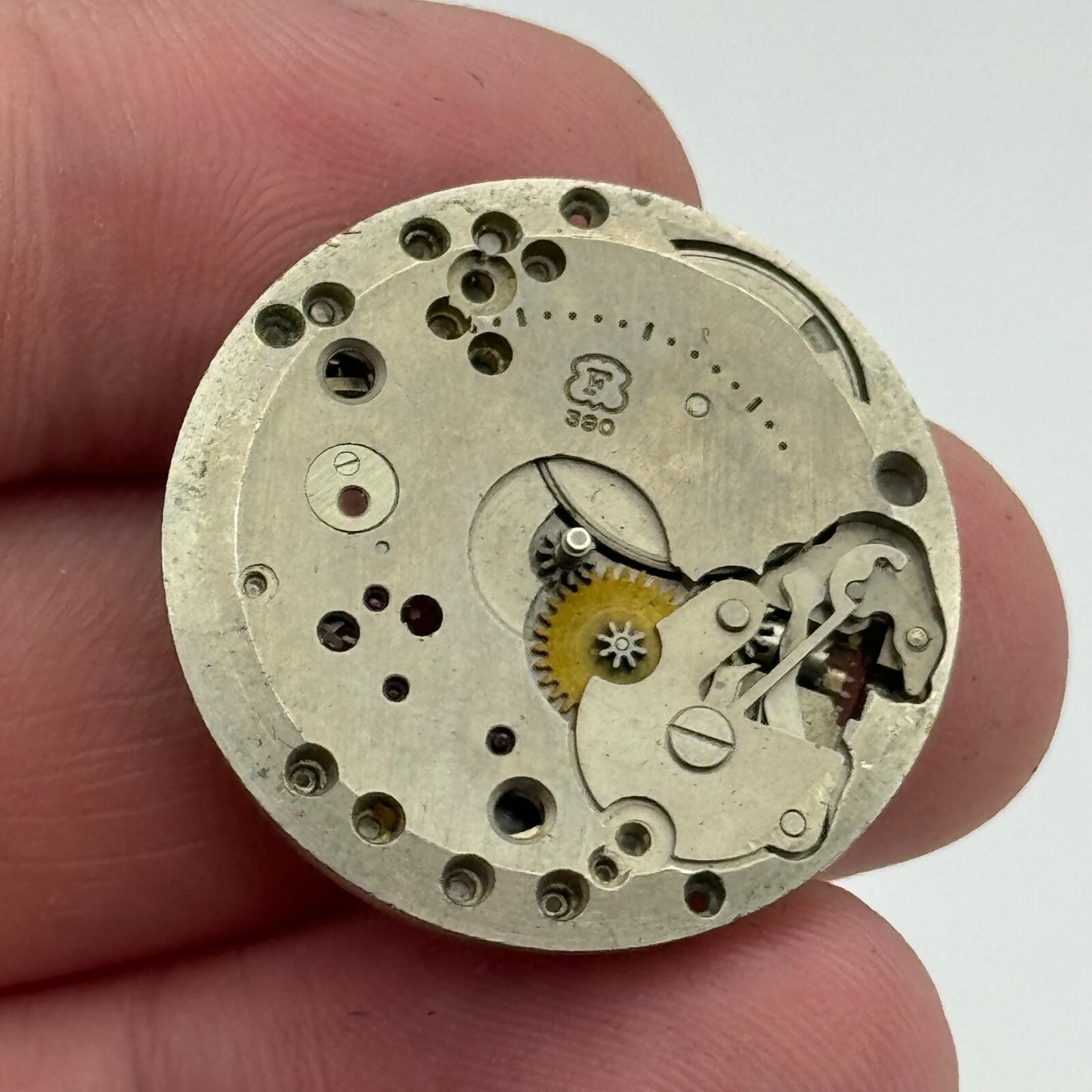 26.9mm Majex Felsa F 390 Manual Wind Watch Movement Swiss Vintage PARTS SPARES