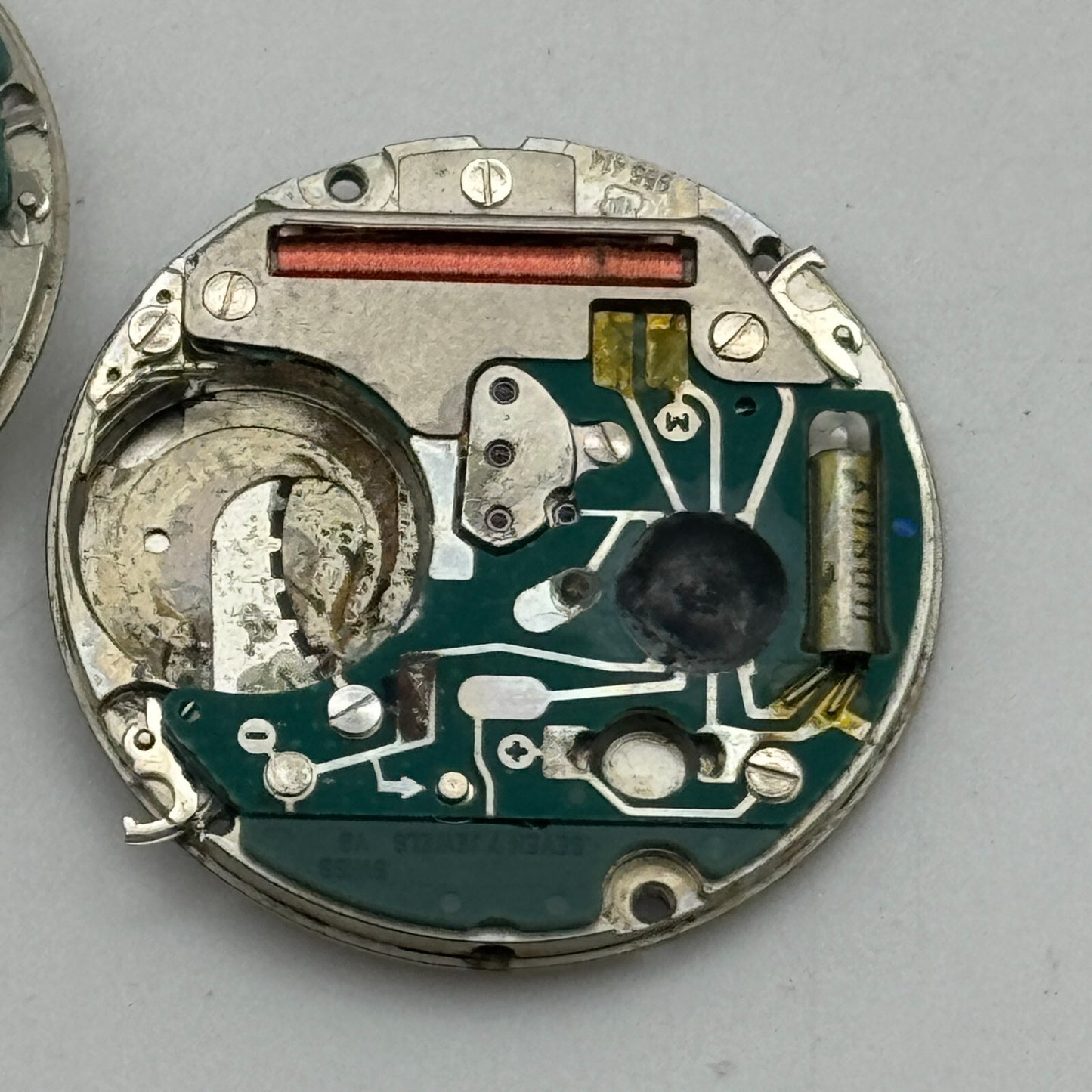 23.8mm 2 x ETA 955.414 Swiss 7 Jewels Quartz Watch Movement Vintage PARTS SPARES