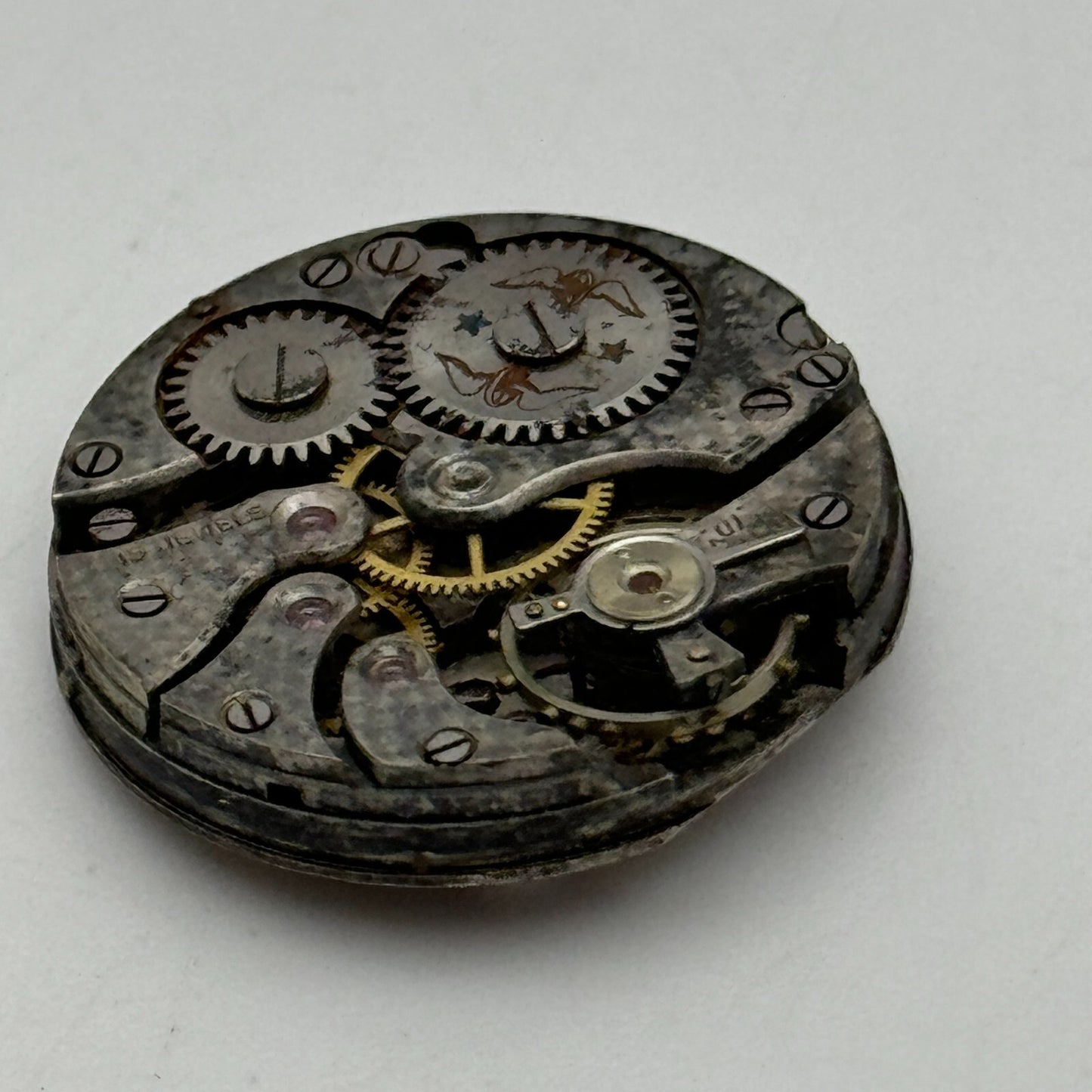 23.6mm AS 489 A Schild Balance Intact Manual Wind Swiss Watch Movement PARTS