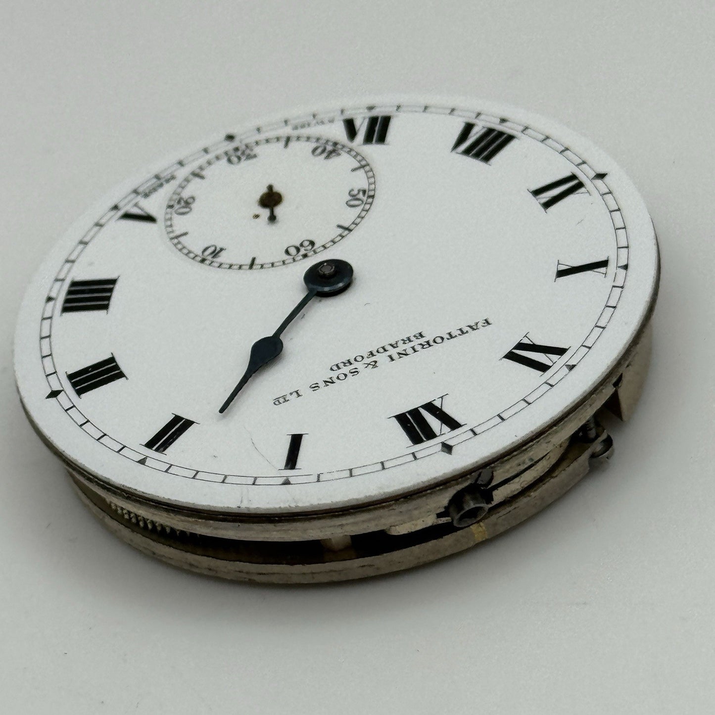 43mm Cyma 999 Fattorini & Sons Bradford Open Face Pocket Watch Movement PARTS