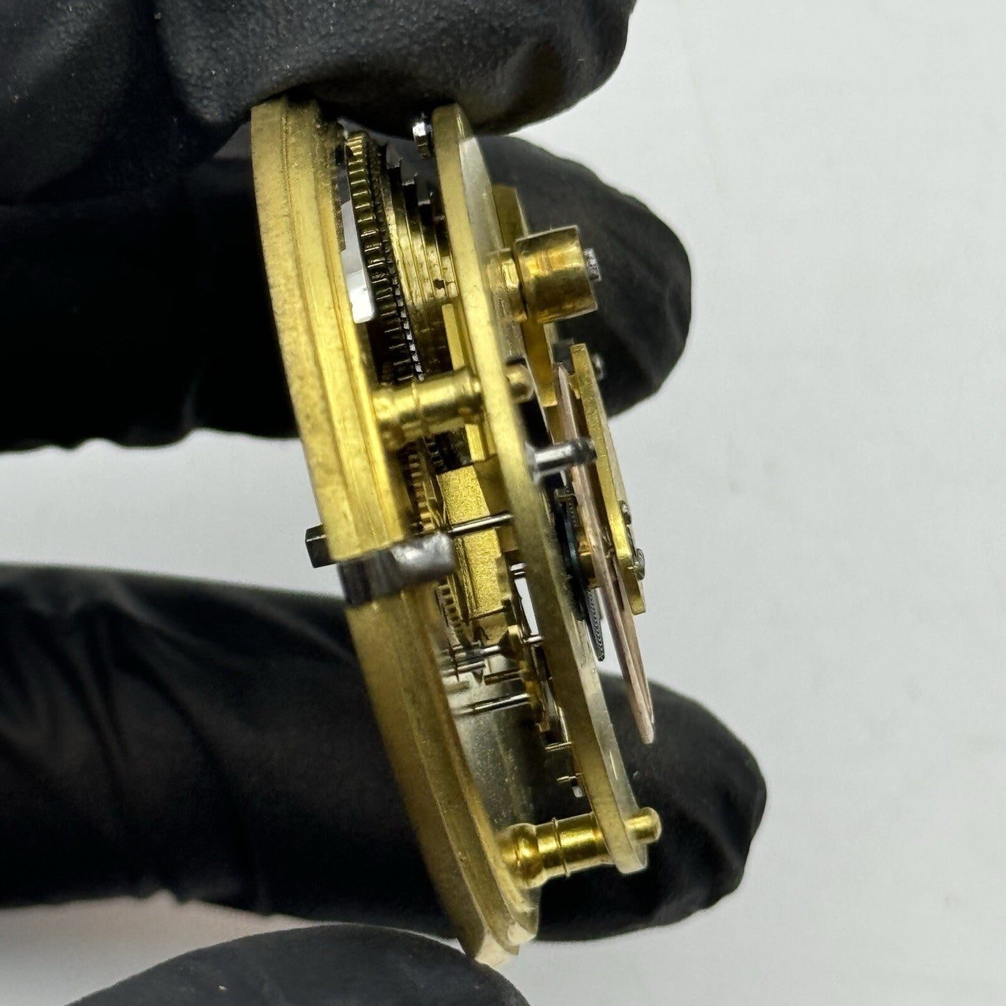 45.3mm Unidentified High Quality Partial Pocket Watch Movement FOR PARTS Repair