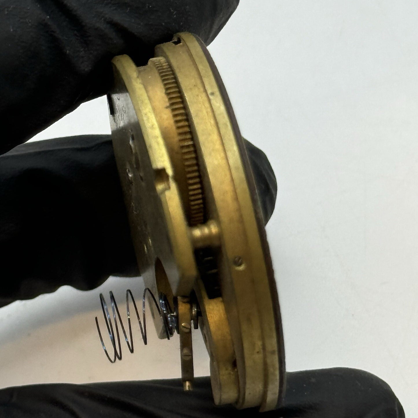 46.4mm Thomas Russell & Son Liverpool Antique Pocket Watch Movement FOR PARTS