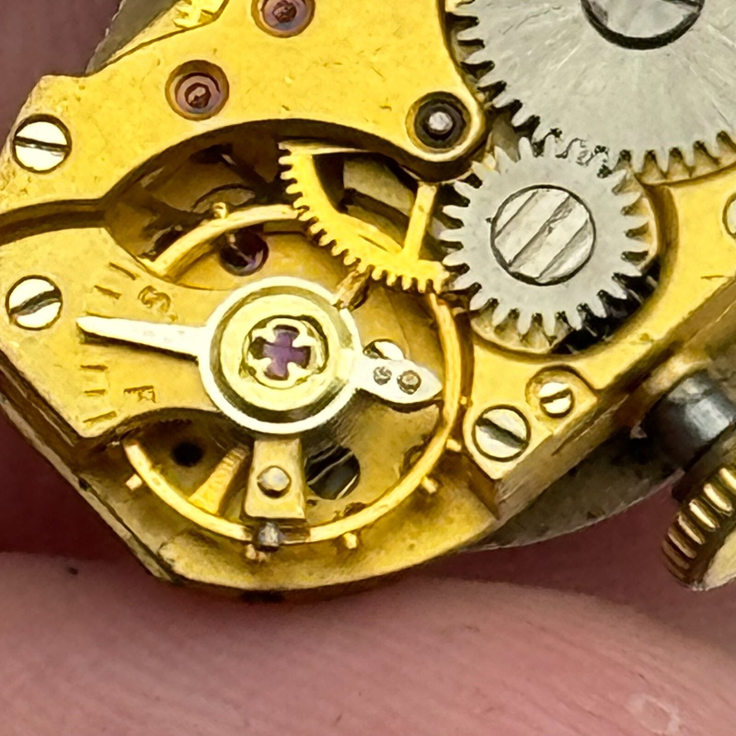 12.7mm Ladies Running Smiths Imperial Manual Wind Watch Movement Vintage PARTS