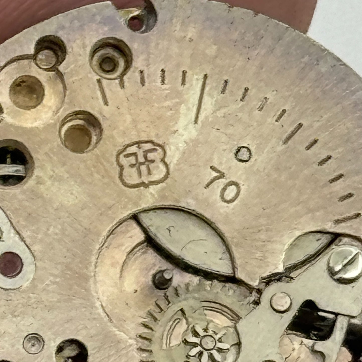 23.6mm Rone Seven 1046 FHF 70 Balance Ok Swiss Watch Movement PARTS SPARES