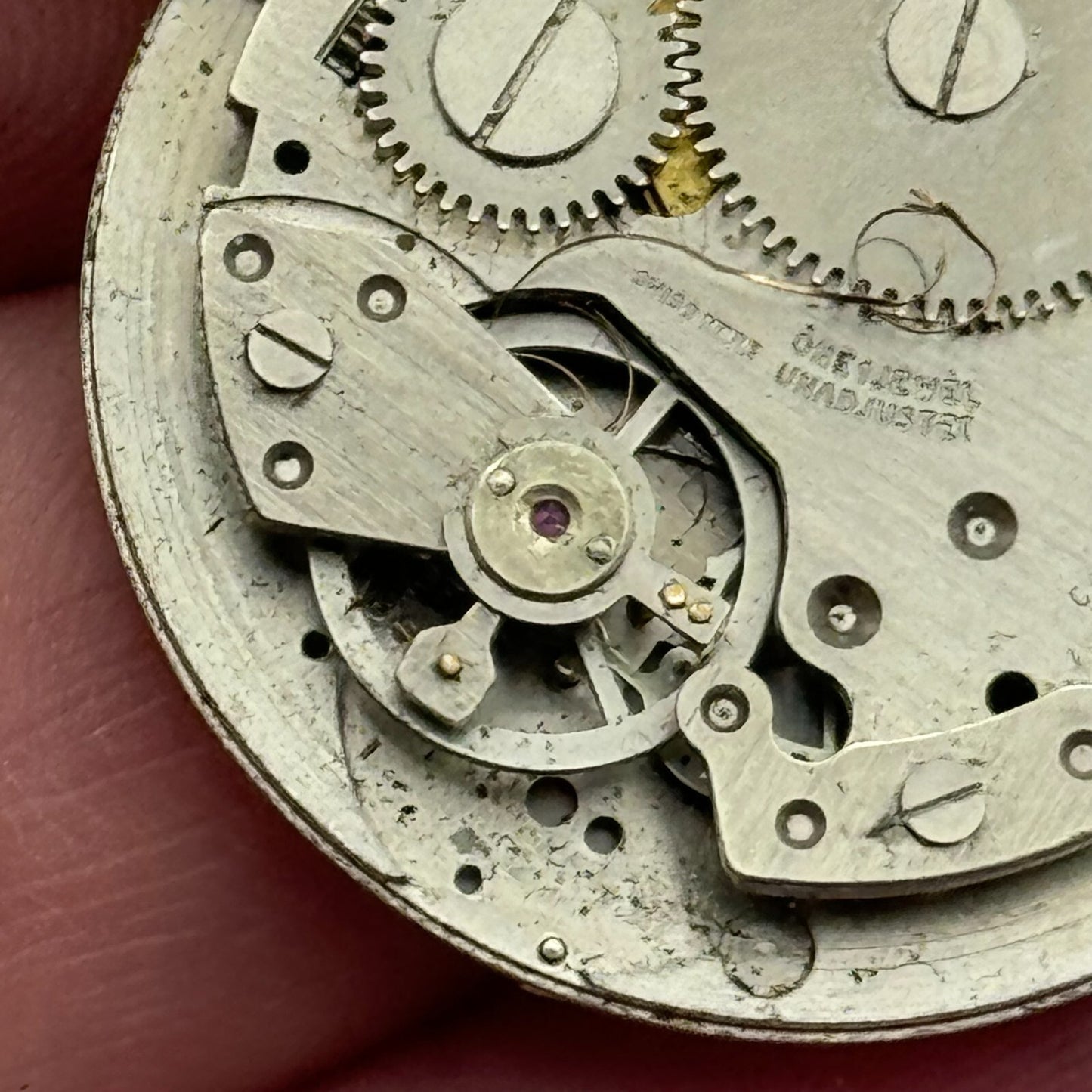 31.1mm Men's Eastman BFG 866 Manual Wind Swiss Made 1 Jewel Watch Movement PARTS