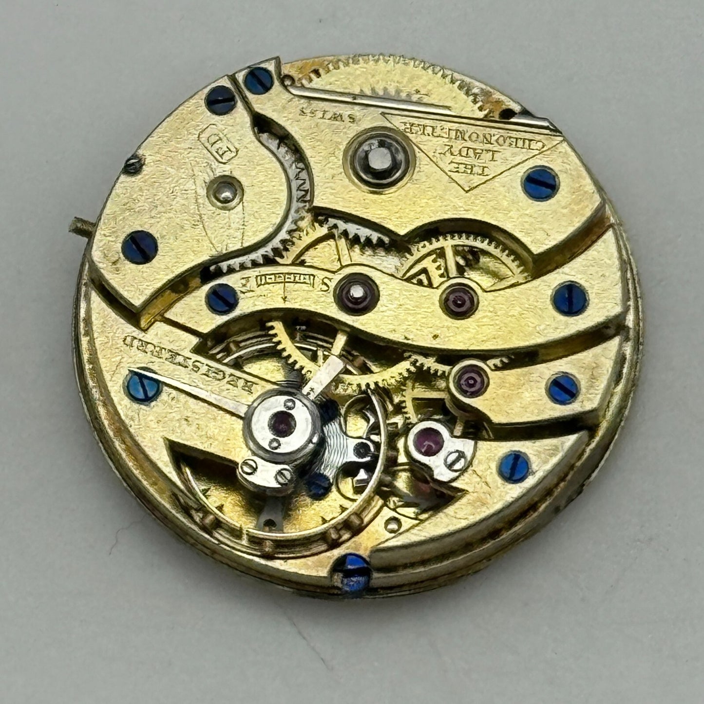 23.2mm P.D The Lady Chronometer High Grade Manual Wind Watch Movement PARTS