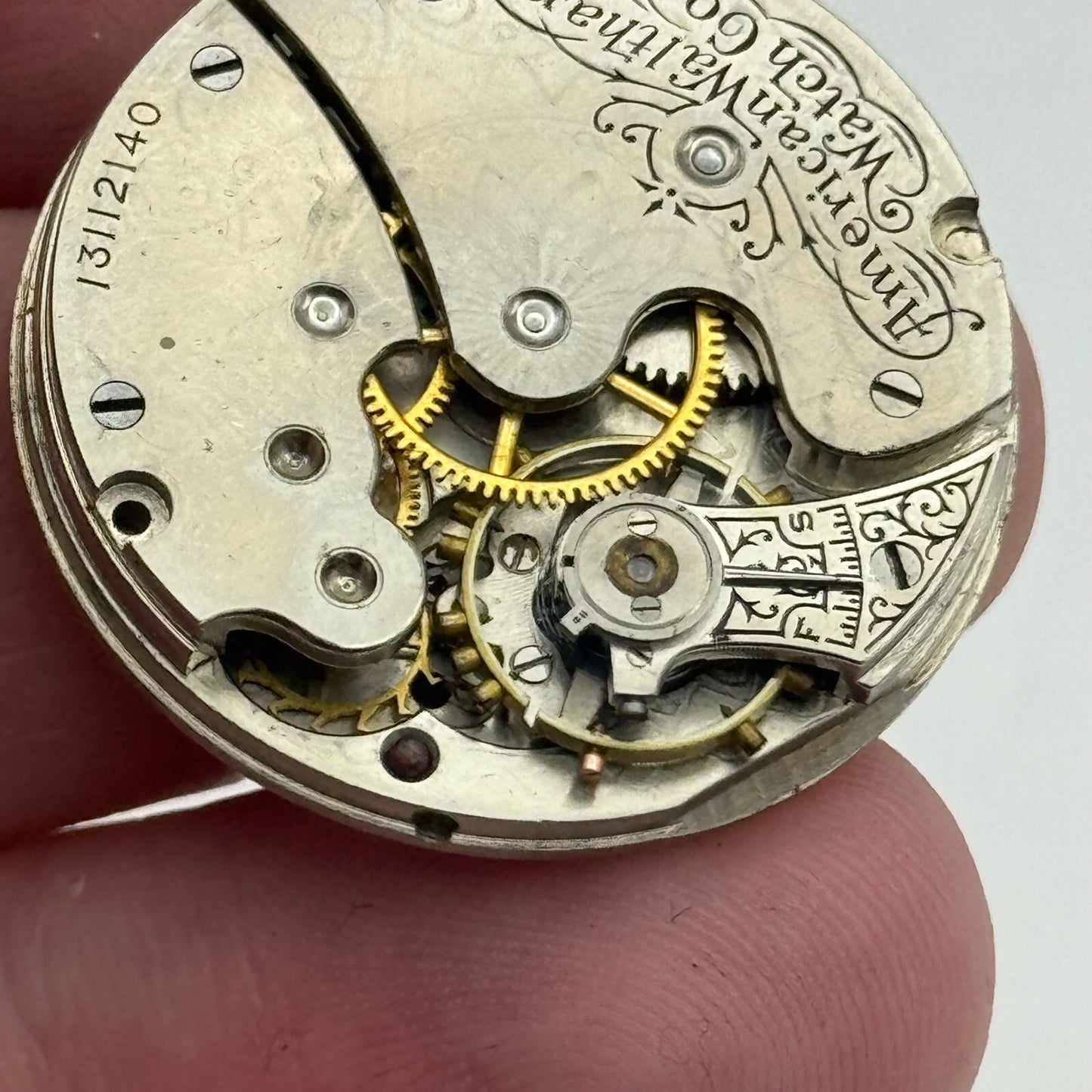 0s Antique Waltham Grade 61 Model 1903 American Watch Movement PARTS SPARES