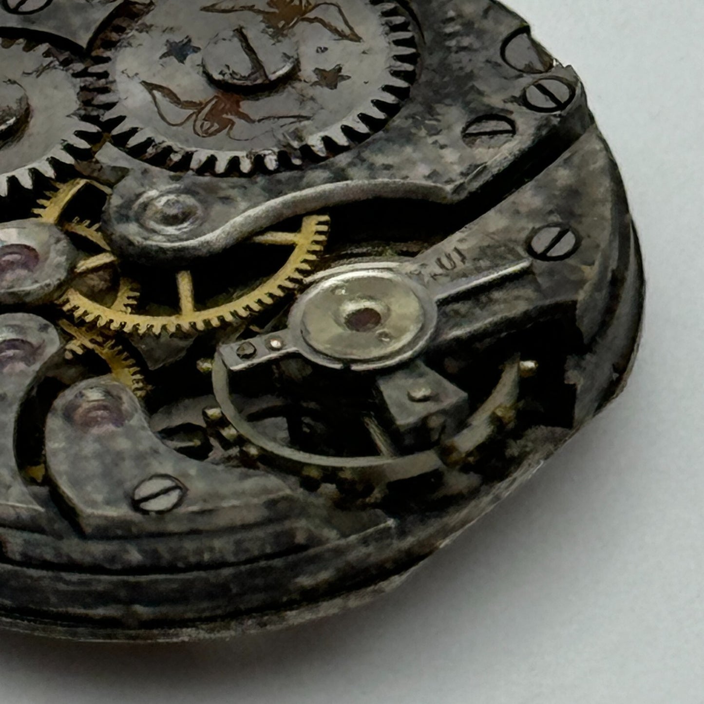 23.6mm AS 489 A Schild Balance Intact Manual Wind Swiss Watch Movement PARTS