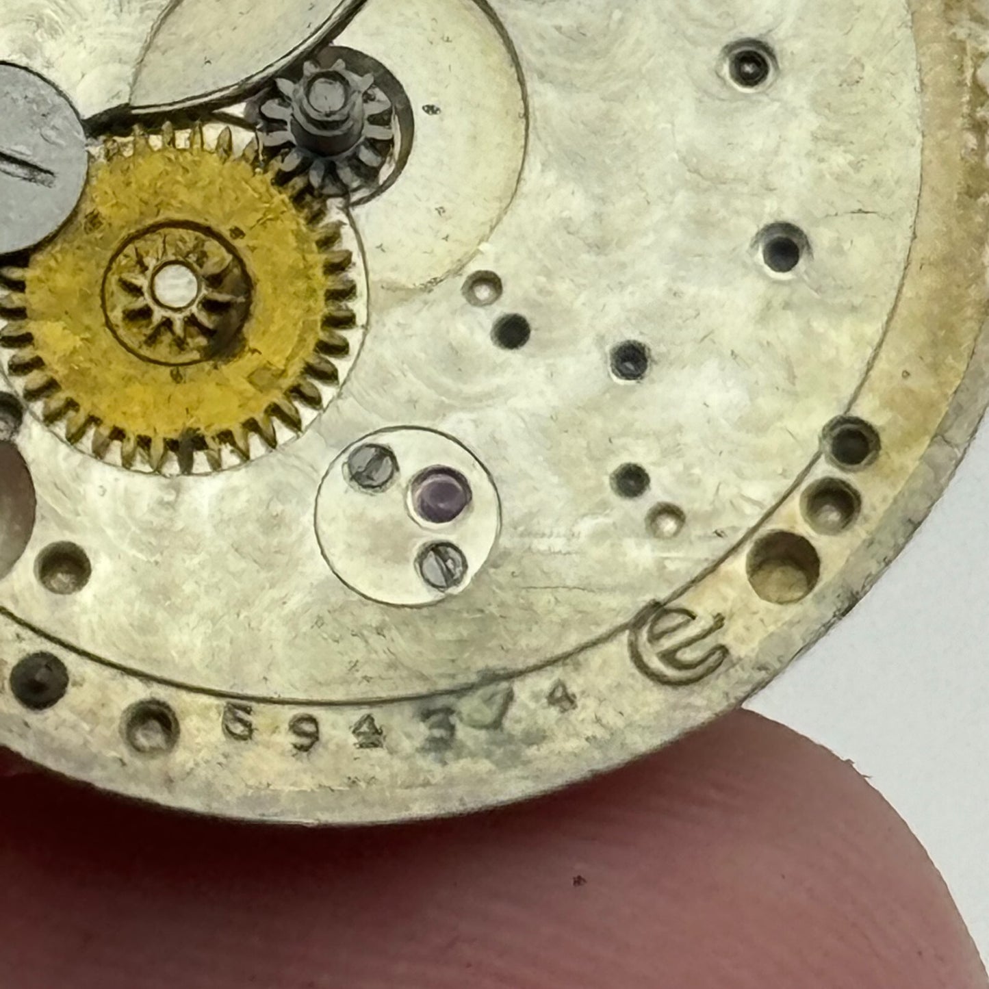 25.3mm Election Mens Military Trench Watch Movement Manual Wind Swiss PARTS