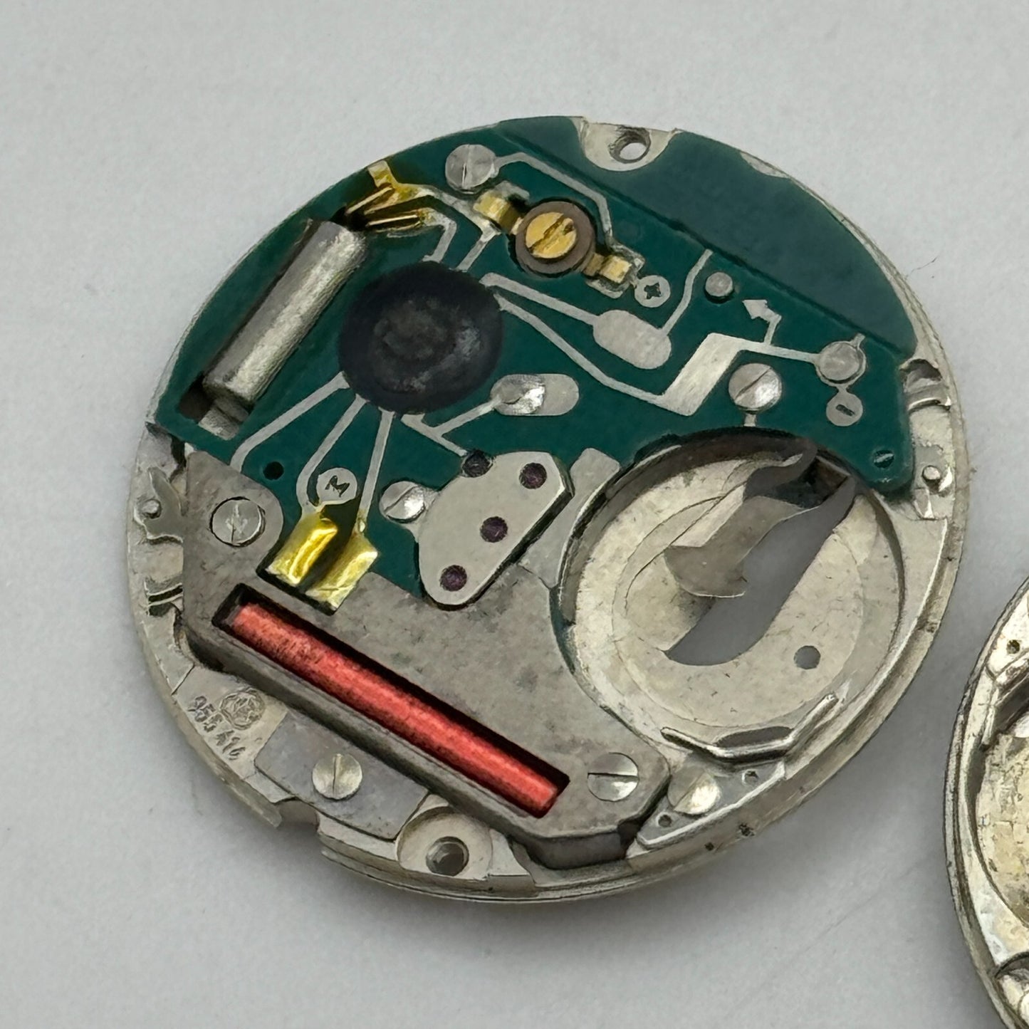 23.8mm 2 x ETA 955.414 Swiss 7 Jewels Quartz Watch Movement Vintage PARTS SPARES