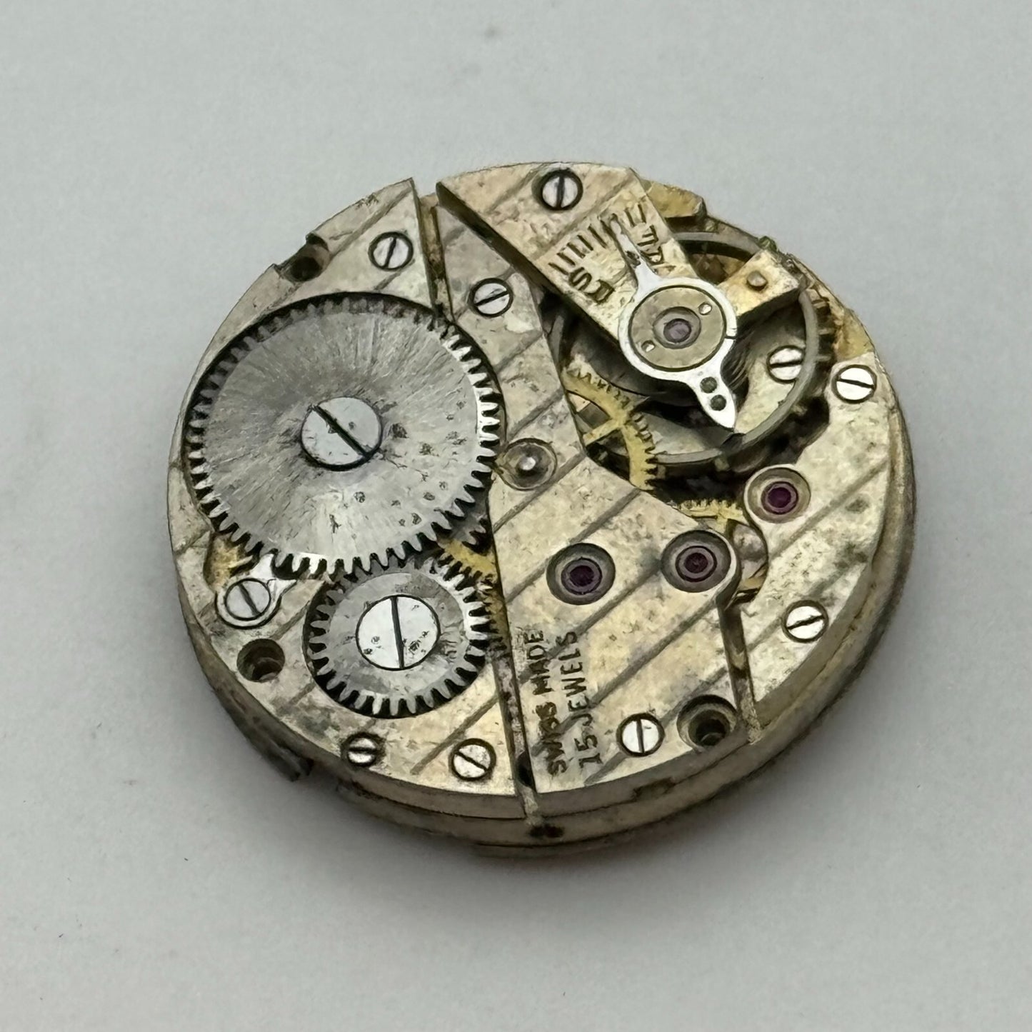 23.5mm Felsa 294 Swiss Manual Wind 15 Jewels Watch Movement PARTS REPAIR SPARES