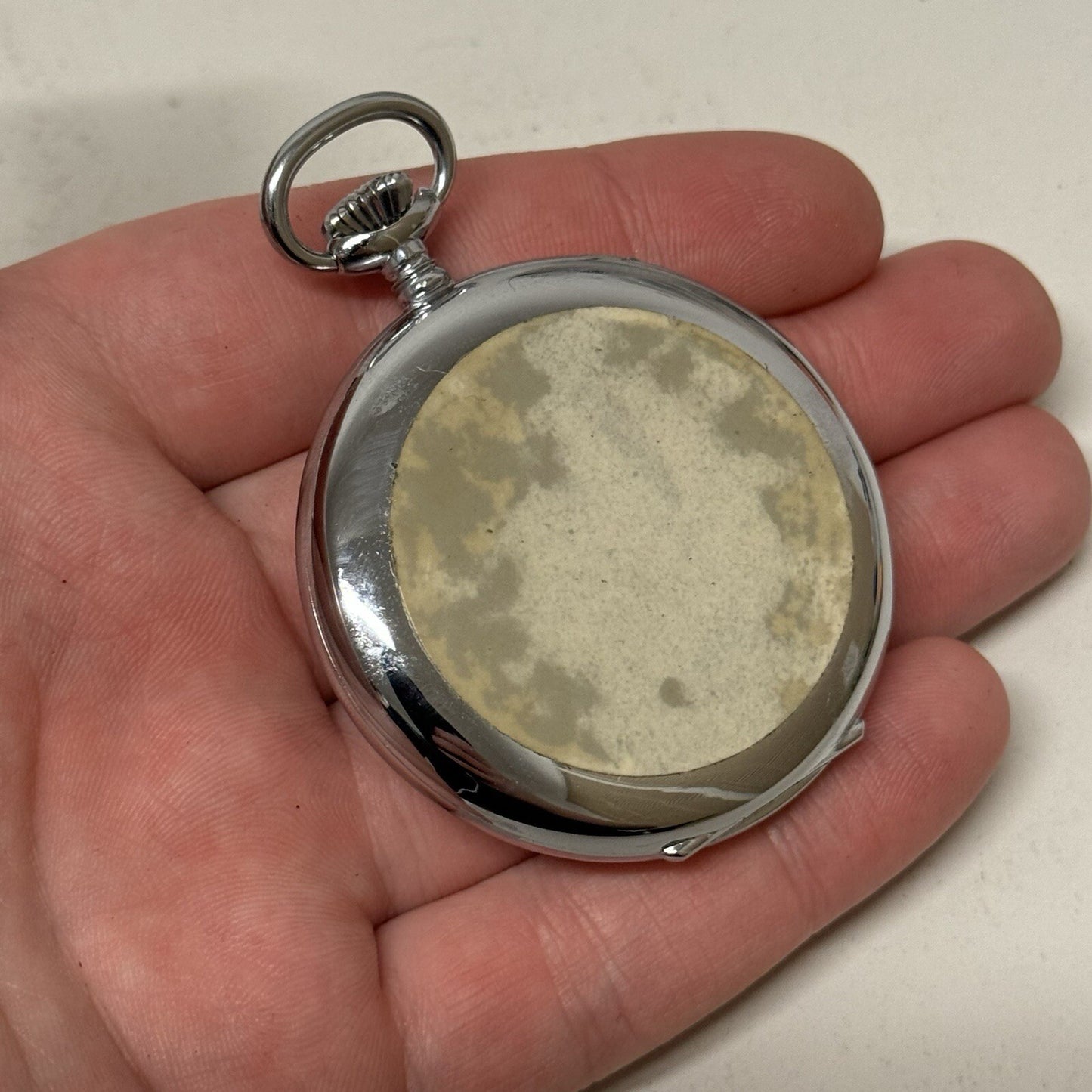 49mm Vintage Dowel NEW OLD STOCK Open Face Sub Seconds Pocket Watch TO SERVICE