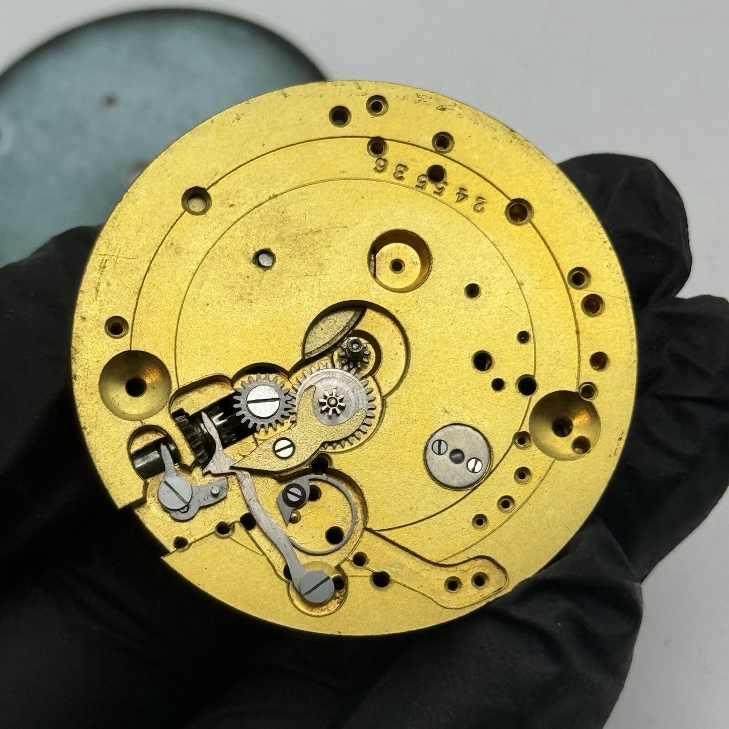 43.1mm Rotherham & Sons Quality Partial Pocket Watch Movement FOR PARTS Restore