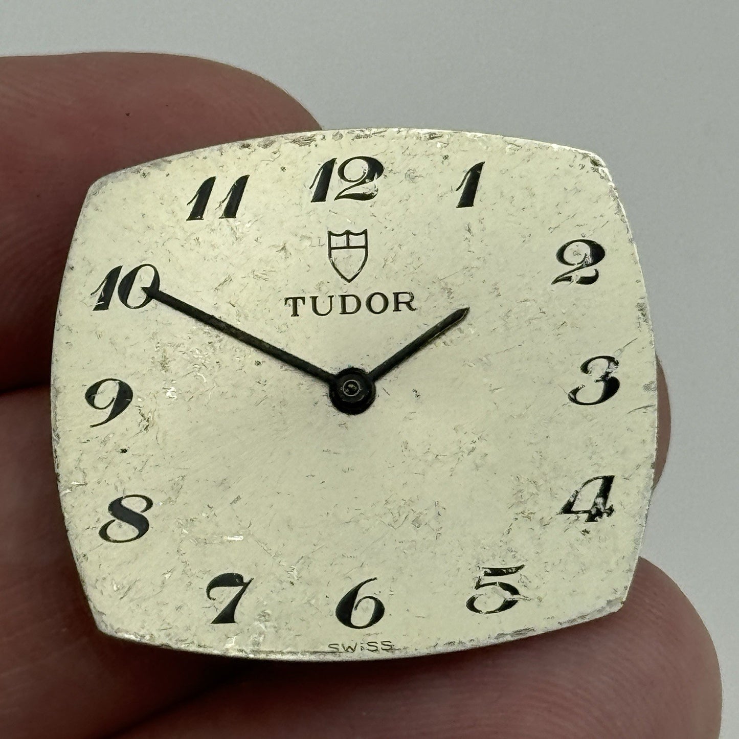 23.6mm Tudor 2422 Good Balance Dial Hands Manual Wind Vintage Watch Movement